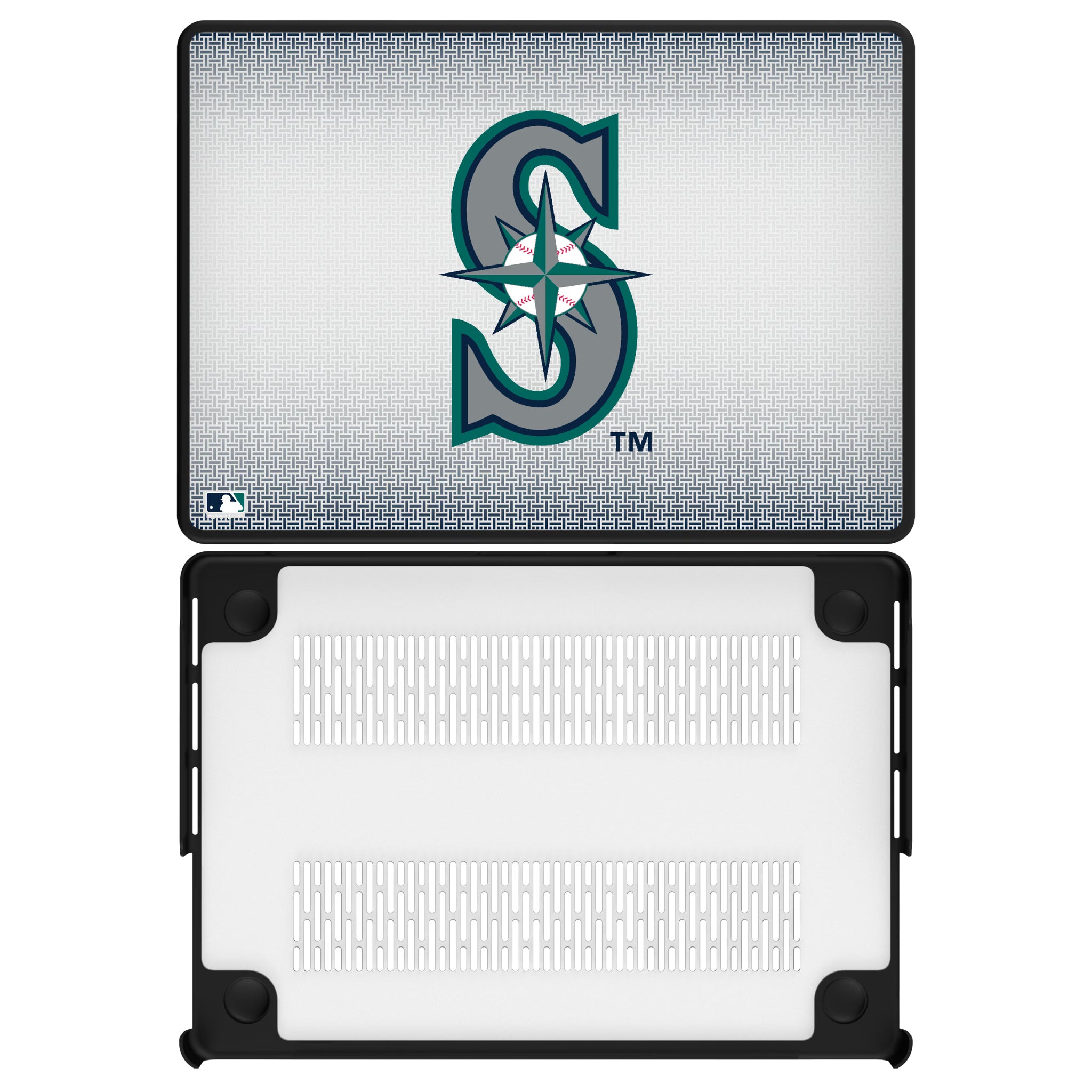 Seattle Mariners Linen MacBook Laptop Case for Apple MacBook#Device_MacBook Pro (14-inch, 2021) / MacBook Pro (14-inch, 2023) / MacBook Pro (14-inch, 2024)