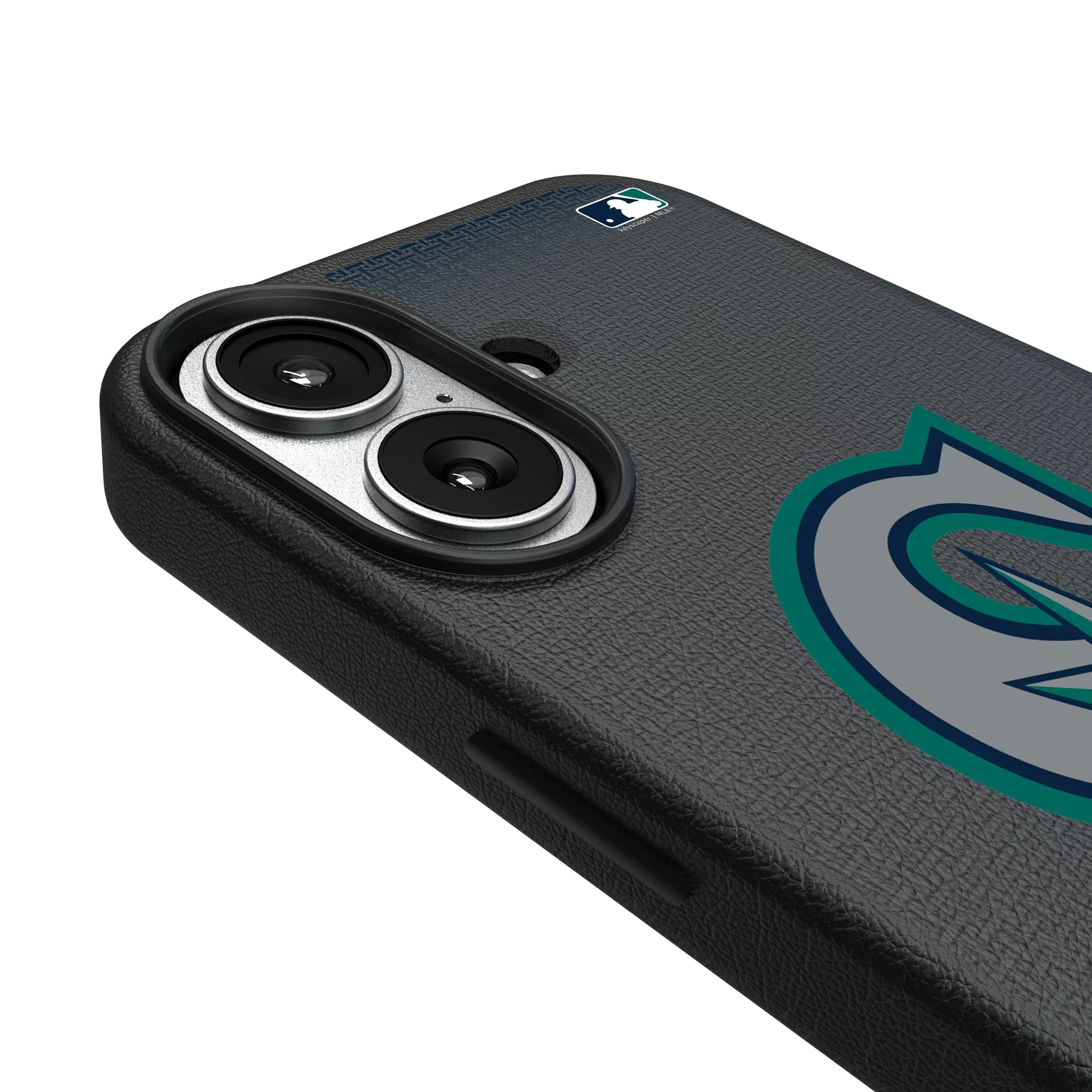 Seattle Mariners Linen iPhone MagSafe Compatible Phone Case for Apple iPhone - Detail#Device_iPhone 17