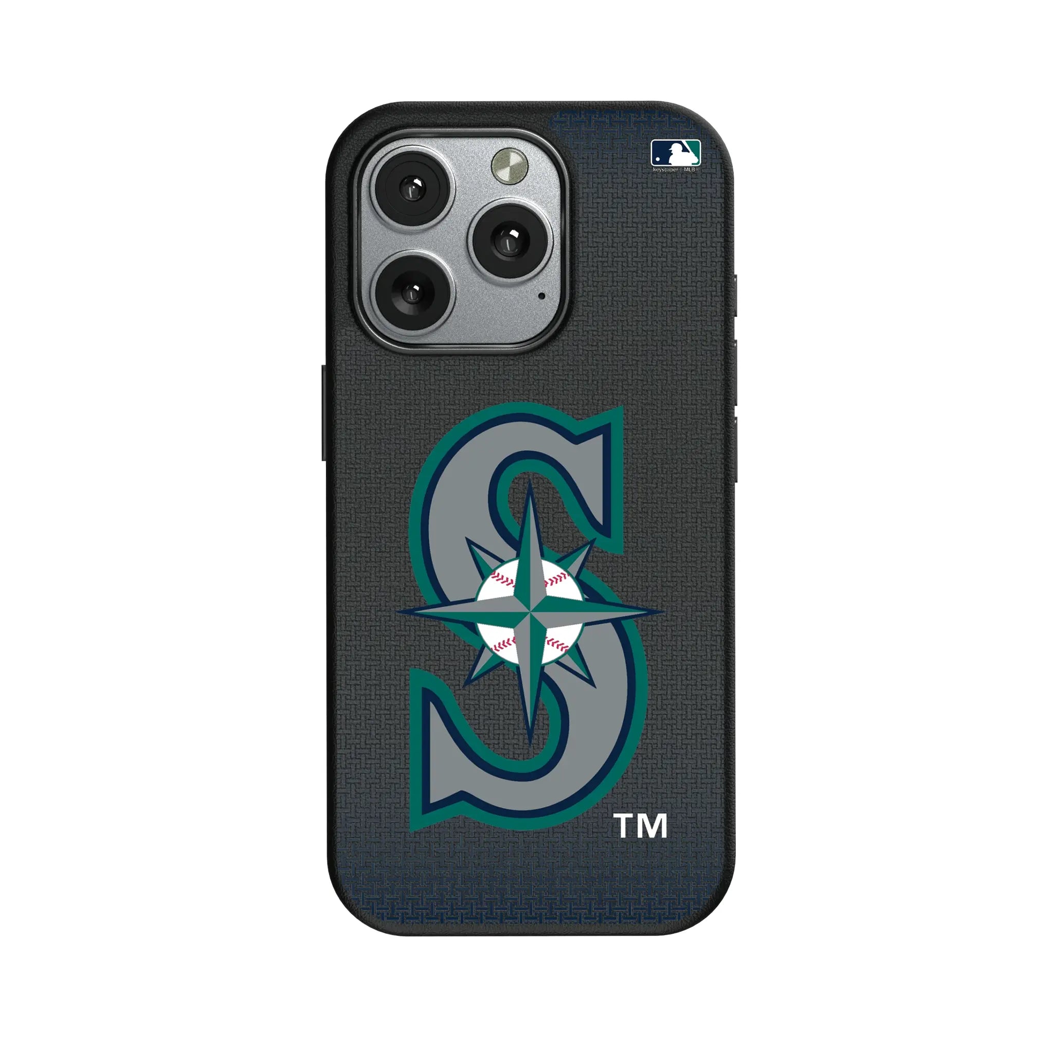 Seattle Mariners Linen iPhone MagSafe Compatible Phone Case for Apple iPhone