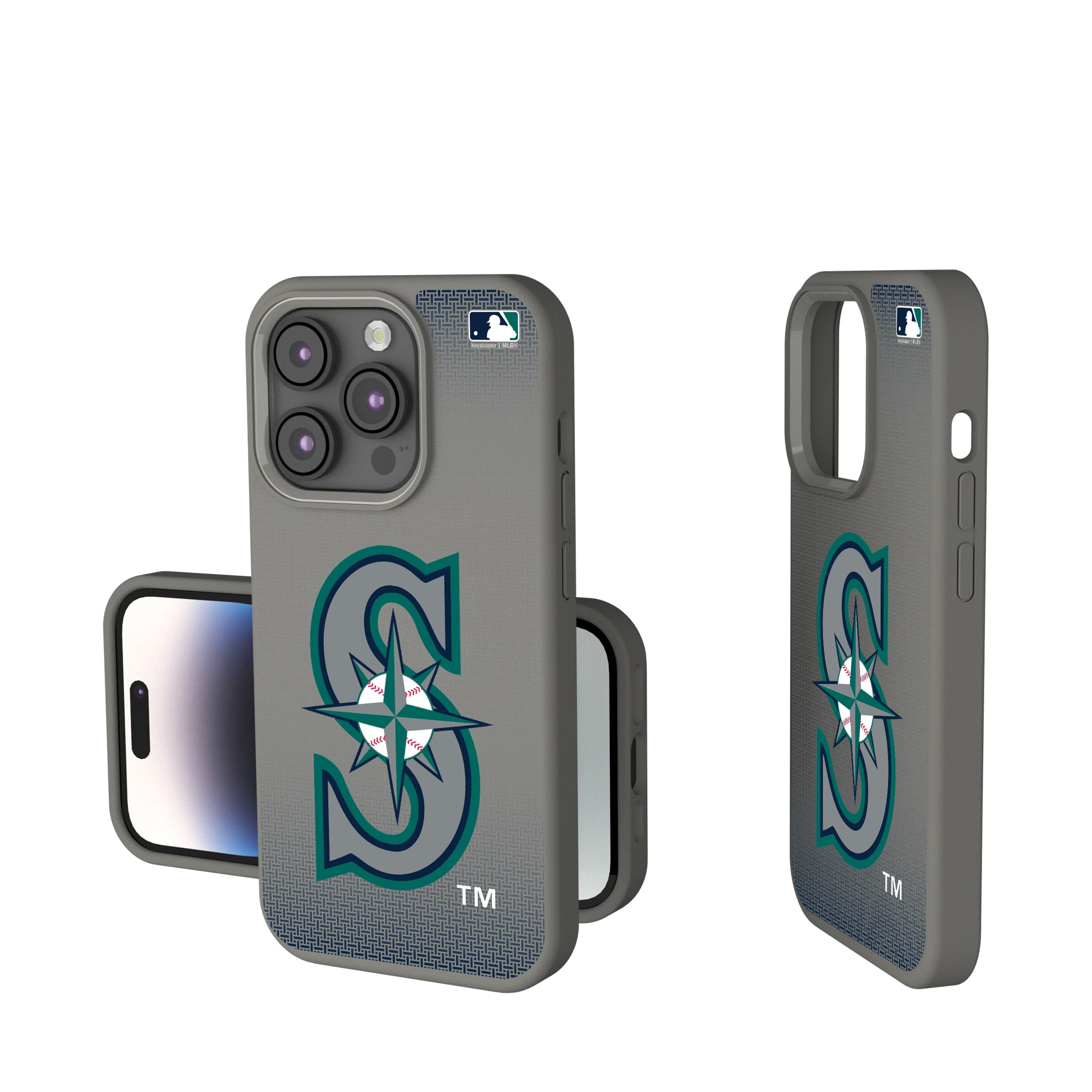 Seattle Mariners Linen iPhone Soft Touch Phone Case for Apple iPhone