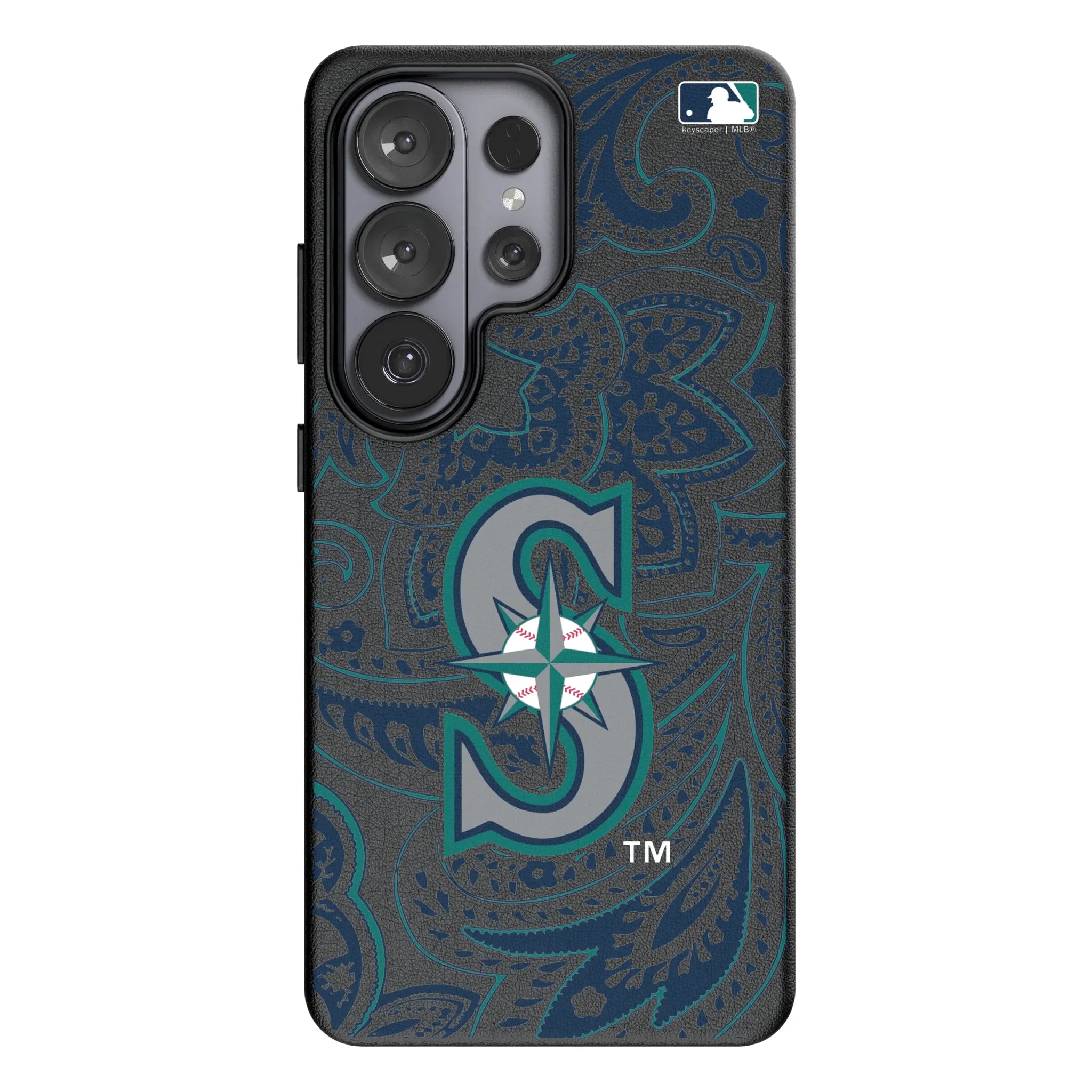 Seattle Mariners Paisley Galaxy MagSafe Compatible Phone Case for Samsung Galaxy#Device_Galaxy S26 Ultra