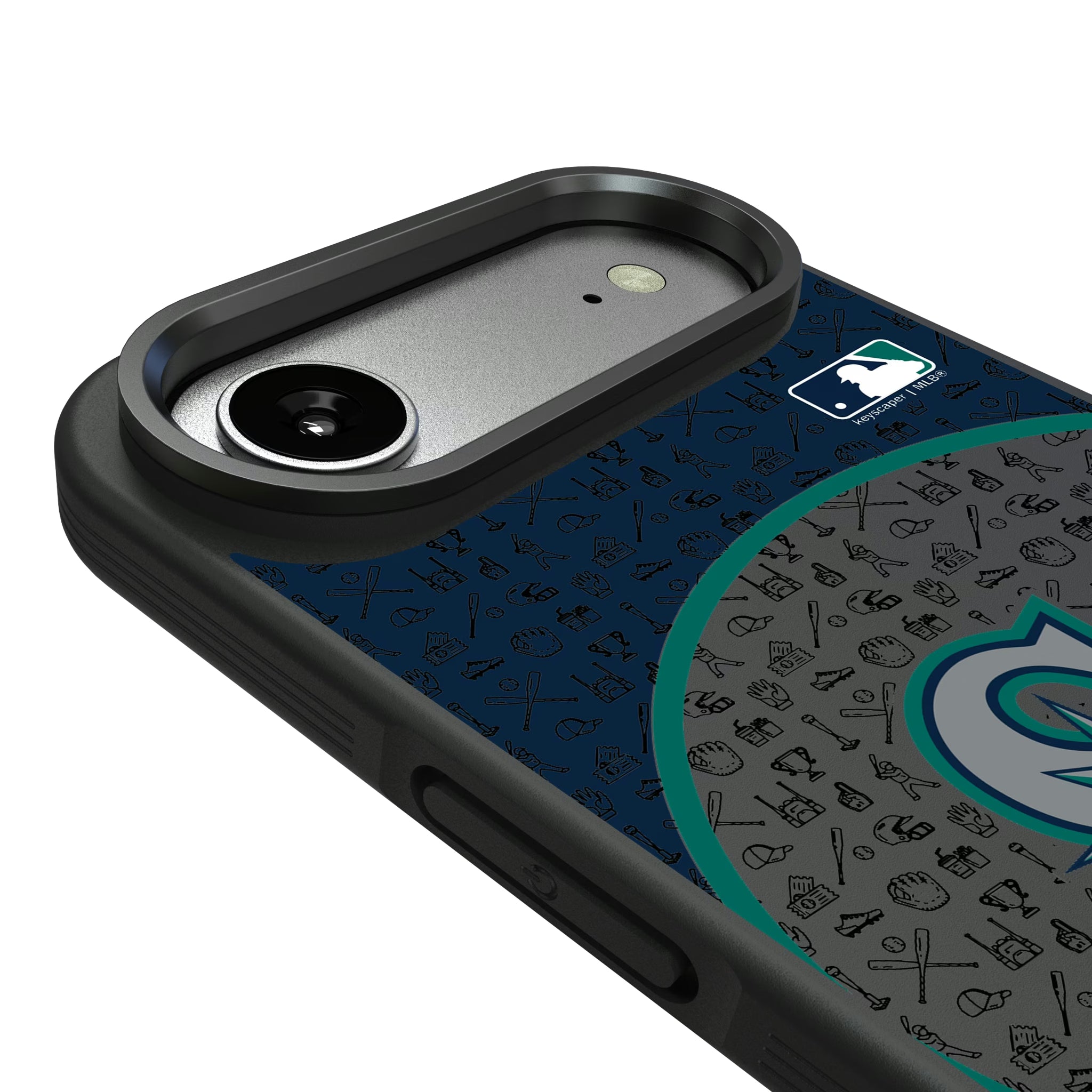 Seattle Mariners Personalized Circle iPhone Bump Phone Case for Apple iPhone - Detail#Device_iPhone Air