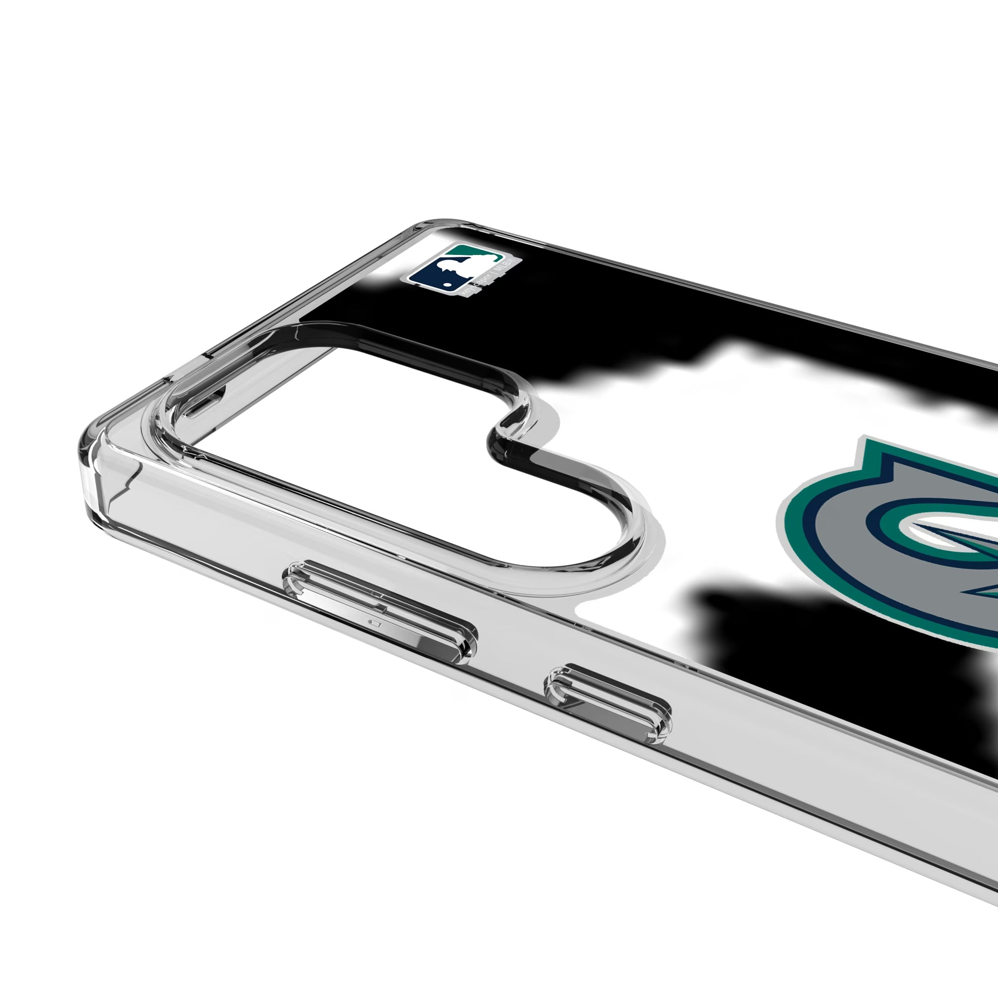 Seattle Mariners Personalized EndZone Plus Galaxy Clear Phone Case for Samsung Galaxy - Detail