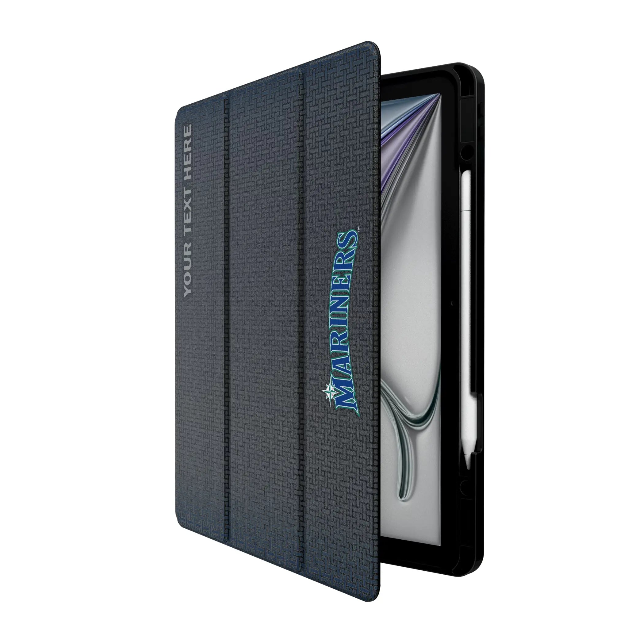 Seattle Mariners Personalized Linen iPad Tablet Case for Apple iPad