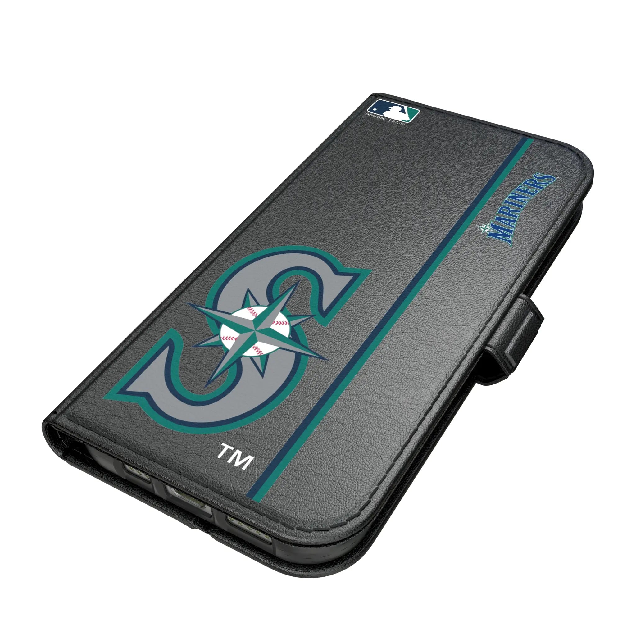 Seattle Mariners Sidebar iPhone Folio Phone Case for Apple iPhone#Device_iPhone 17