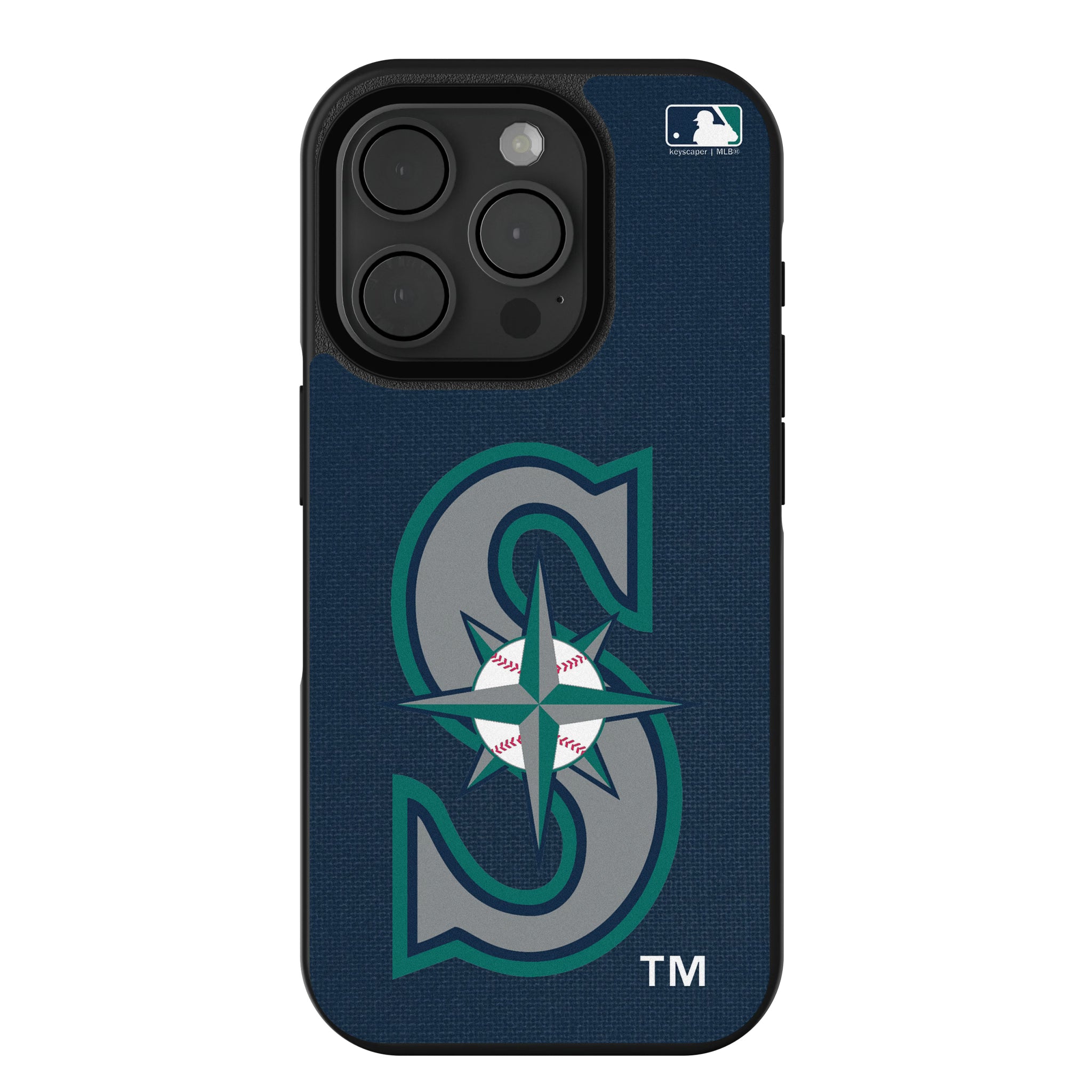 Seattle Mariners Solid iPhone Bump Phone Case for Apple iPhone