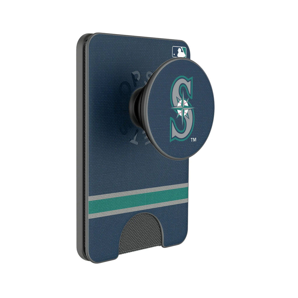 Seattle Mariners Stripe Popsockets Wallet Magnetic