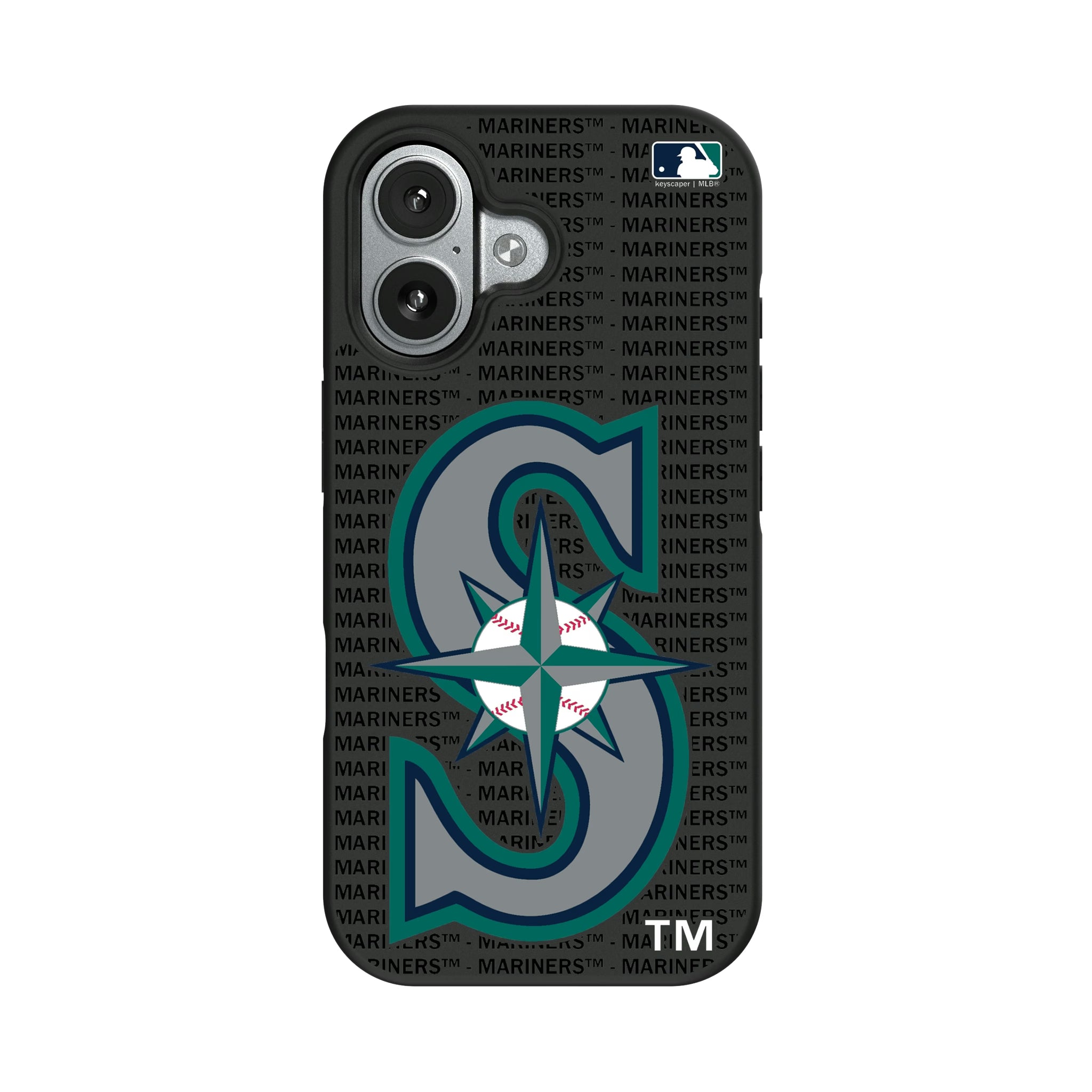 Seattle Mariners Text Backdrop iPhone Bump Phone Case for Apple iPhone#Device_iPhone 17