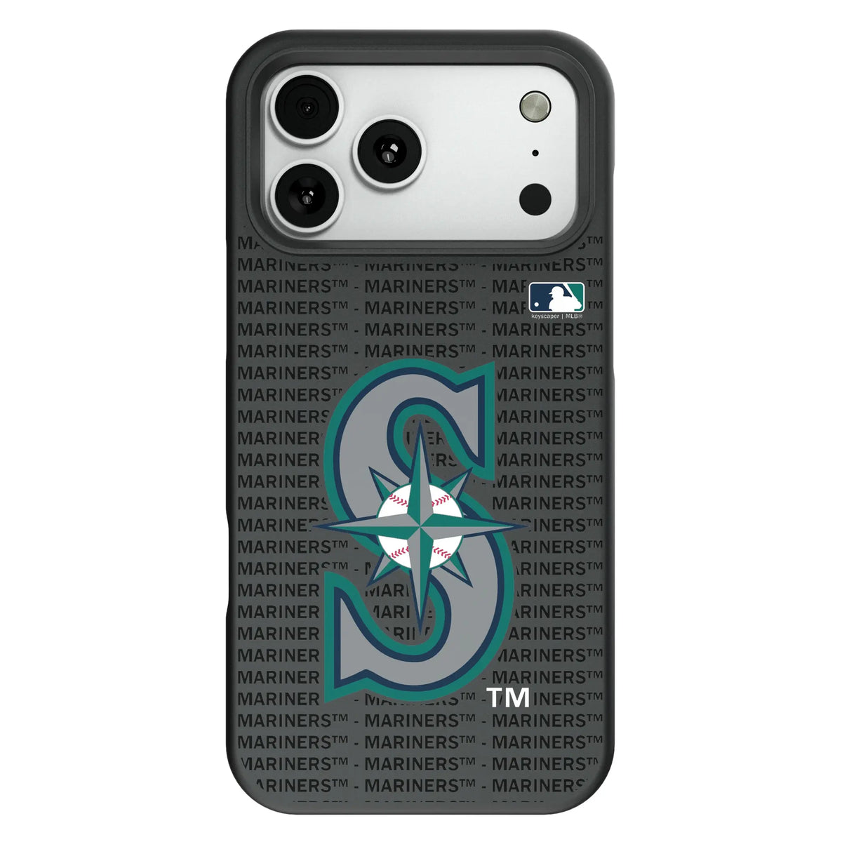 Seattle Mariners Text Backdrop Bump Phone Case for Apple iPhone