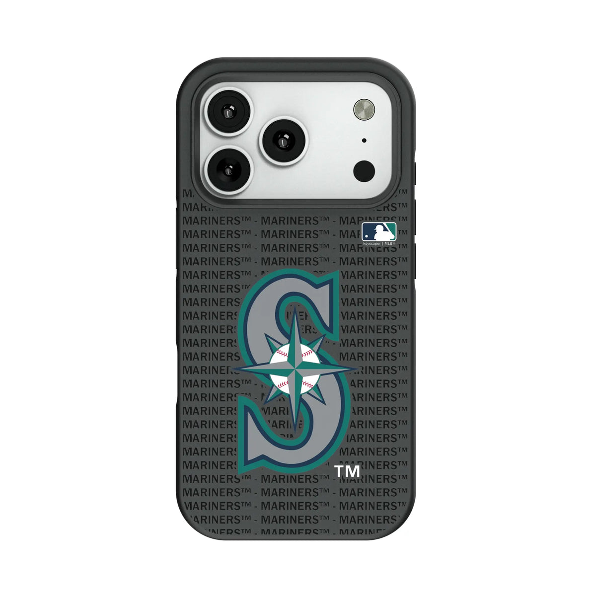 Seattle Mariners Text Backdrop Bump Phone Case for Apple iPhone
