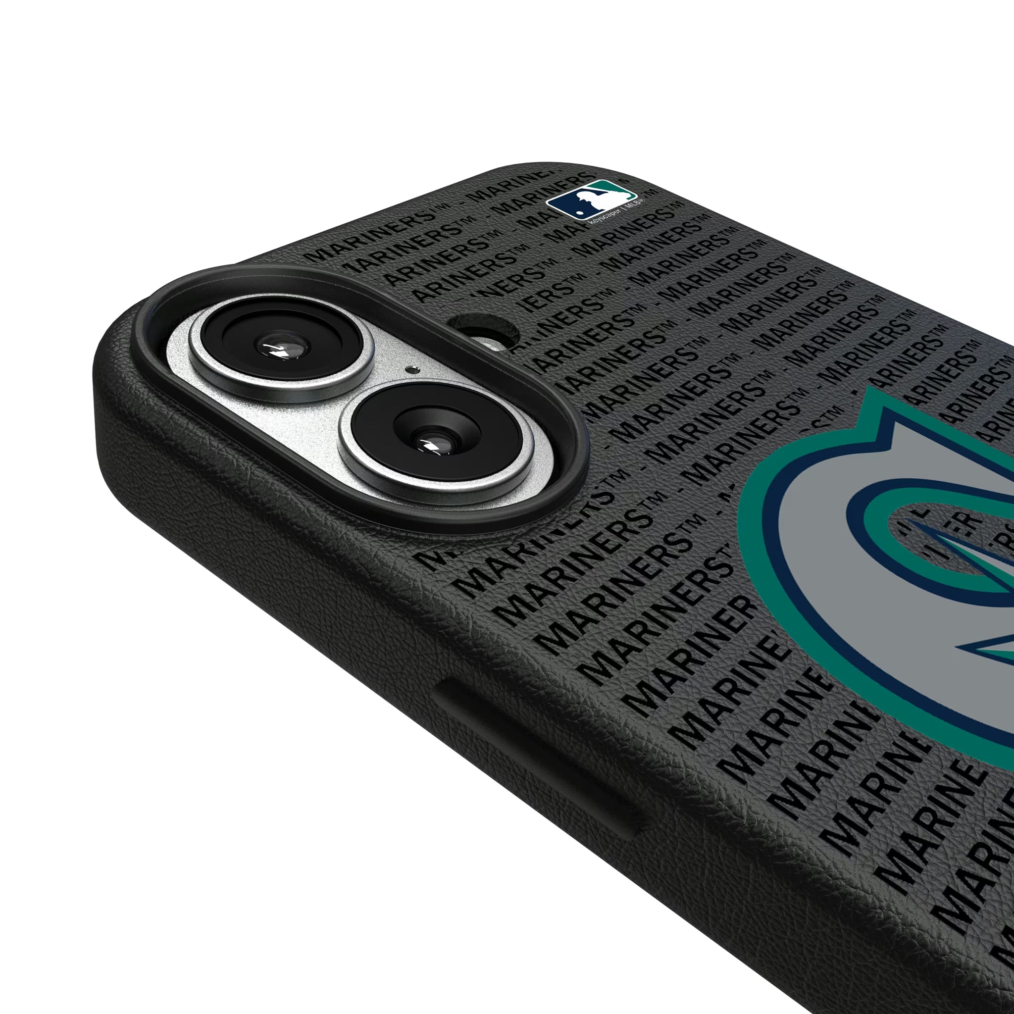 Seattle Mariners Text Backdrop iPhone MagSafe Compatible Phone Case for Apple iPhone - Detail#Device_iPhone 17