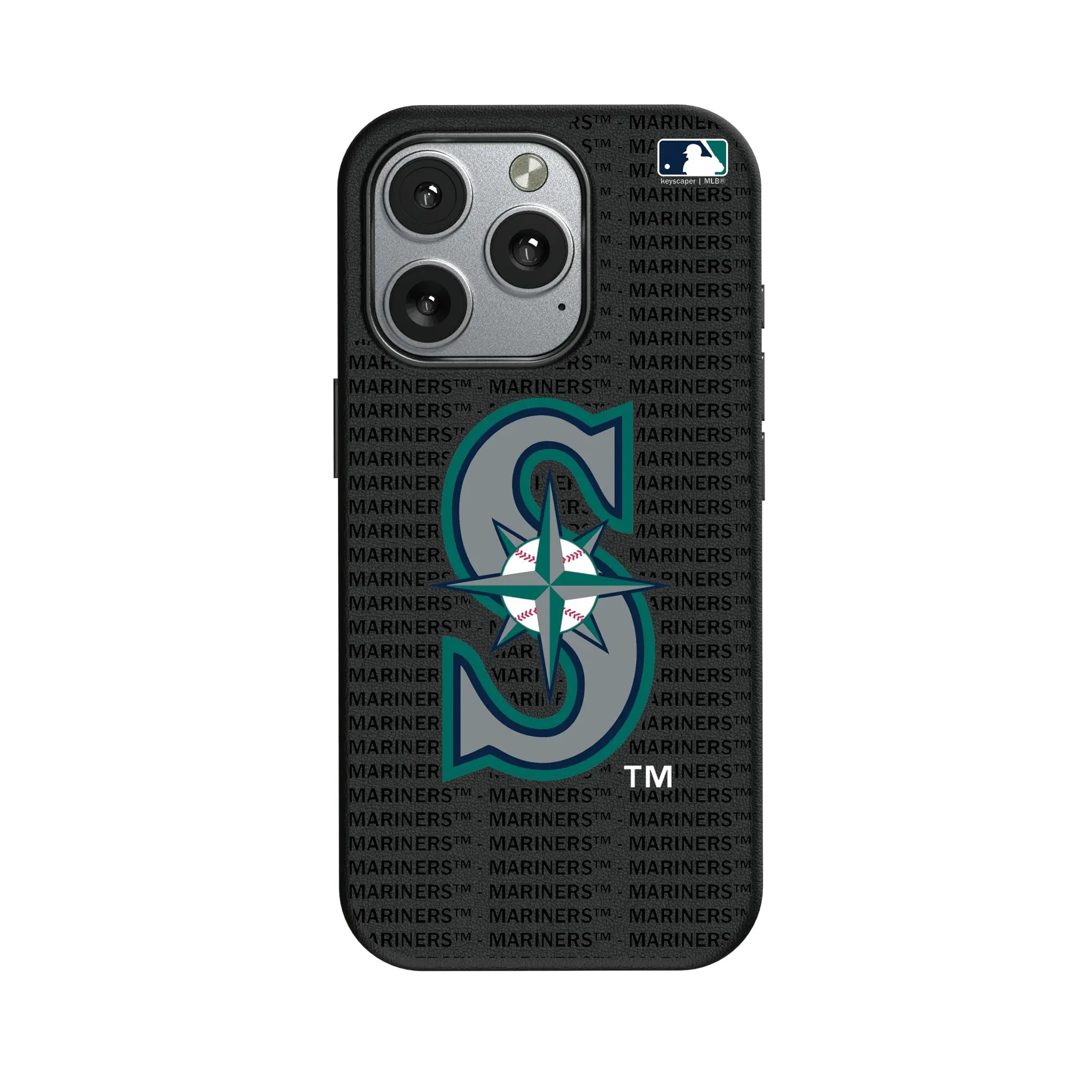 Seattle Mariners Text Backdrop iPhone MagSafe Compatible Phone Case for Apple iPhone