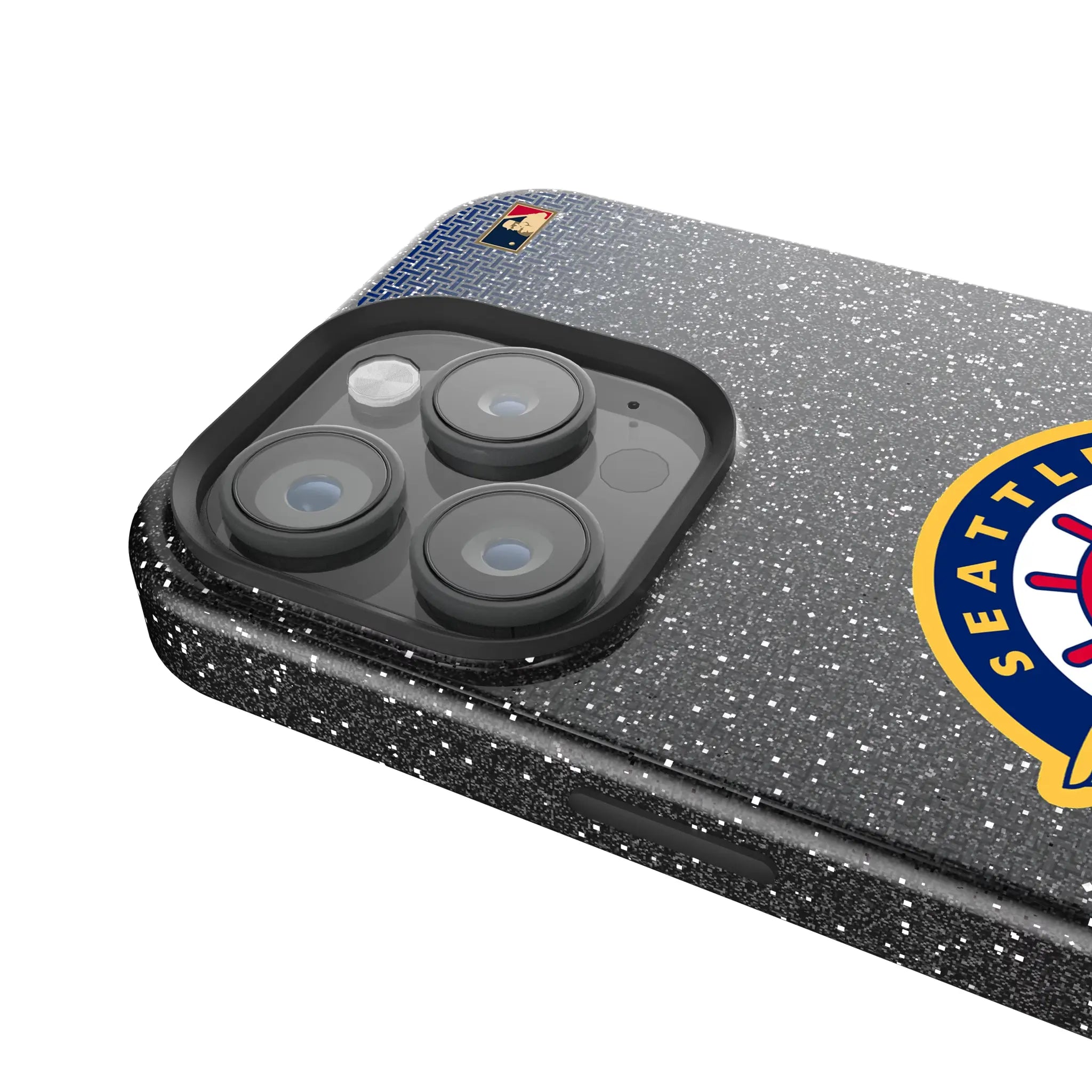 Seattle Pilots 1969 - Cooperstown Collection Linen iPhone Bling Phone Case for Apple iPhone - Detail