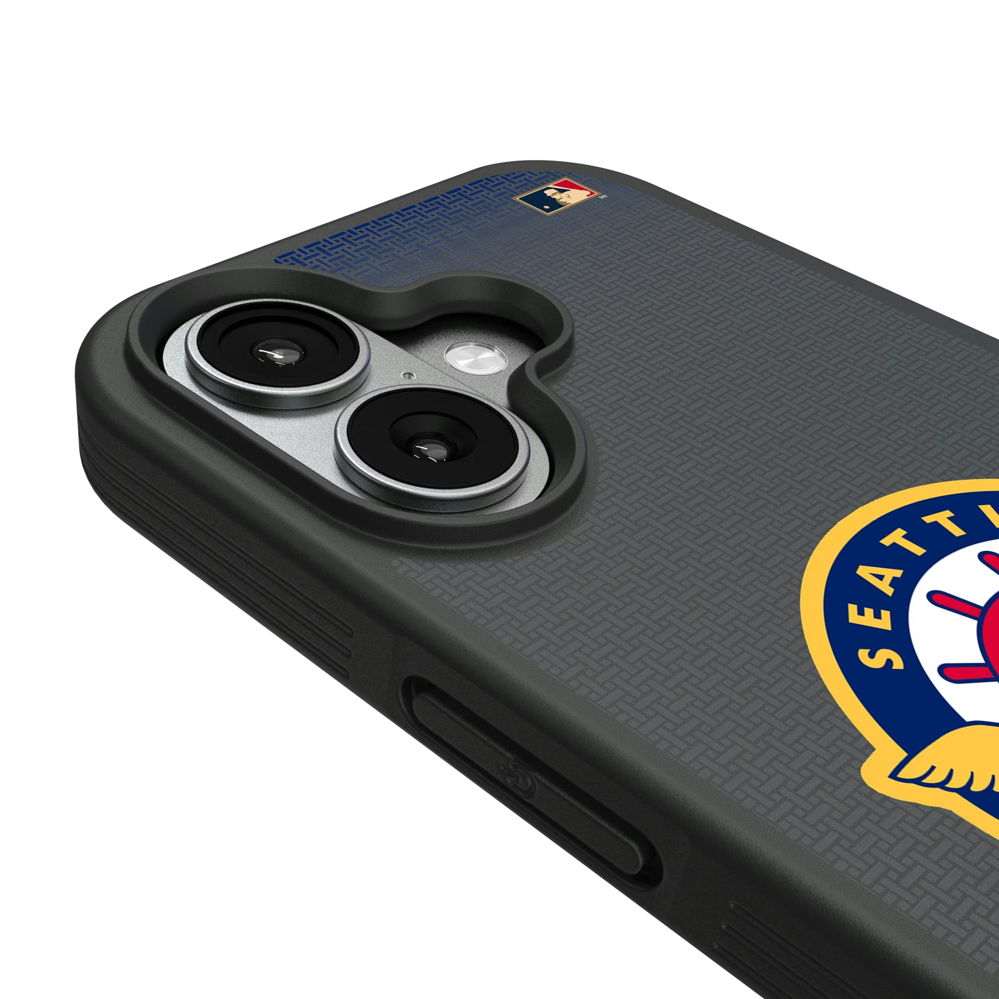 Seattle Pilots 1969 - Cooperstown Collection Linen iPhone Bump Phone Case for Apple iPhone - Detail#Device_iPhone 17