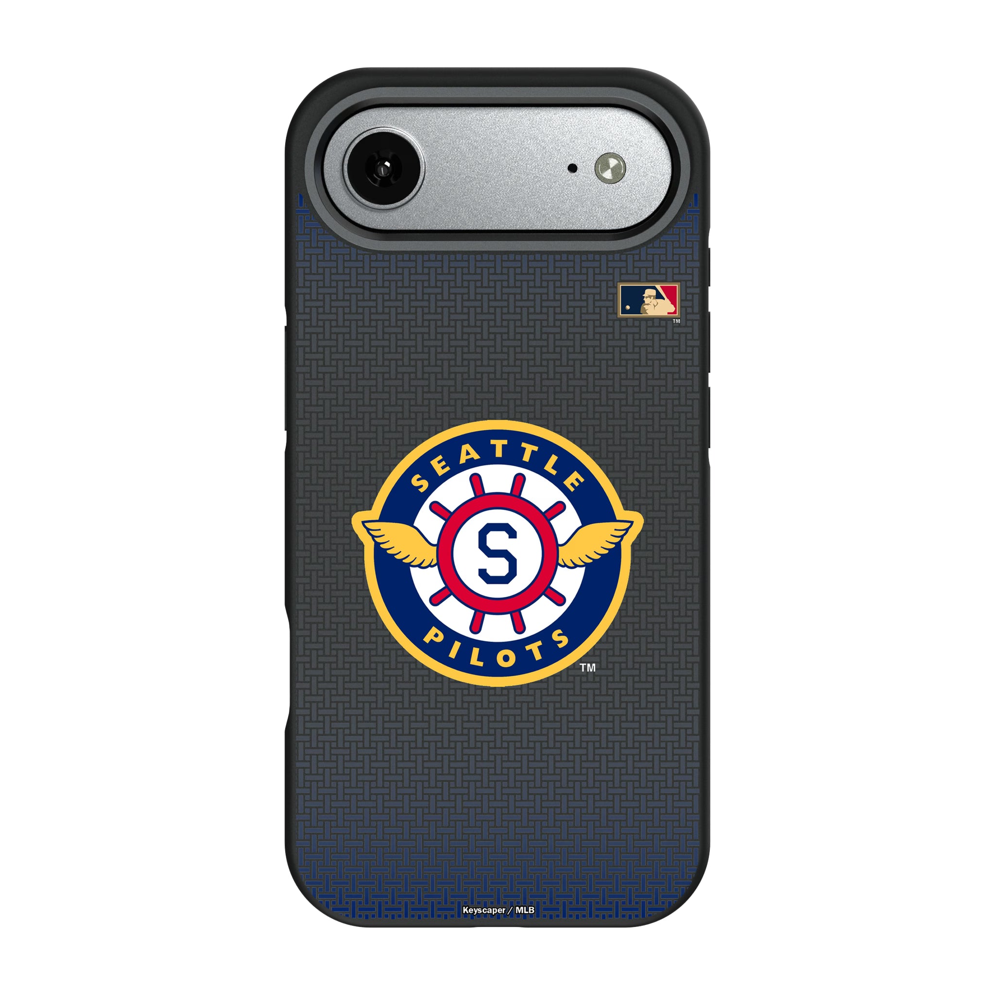 Seattle Pilots 1969 - Cooperstown Collection Linen iPhone Bump Phone Case for Apple iPhone#Device_iPhone Air