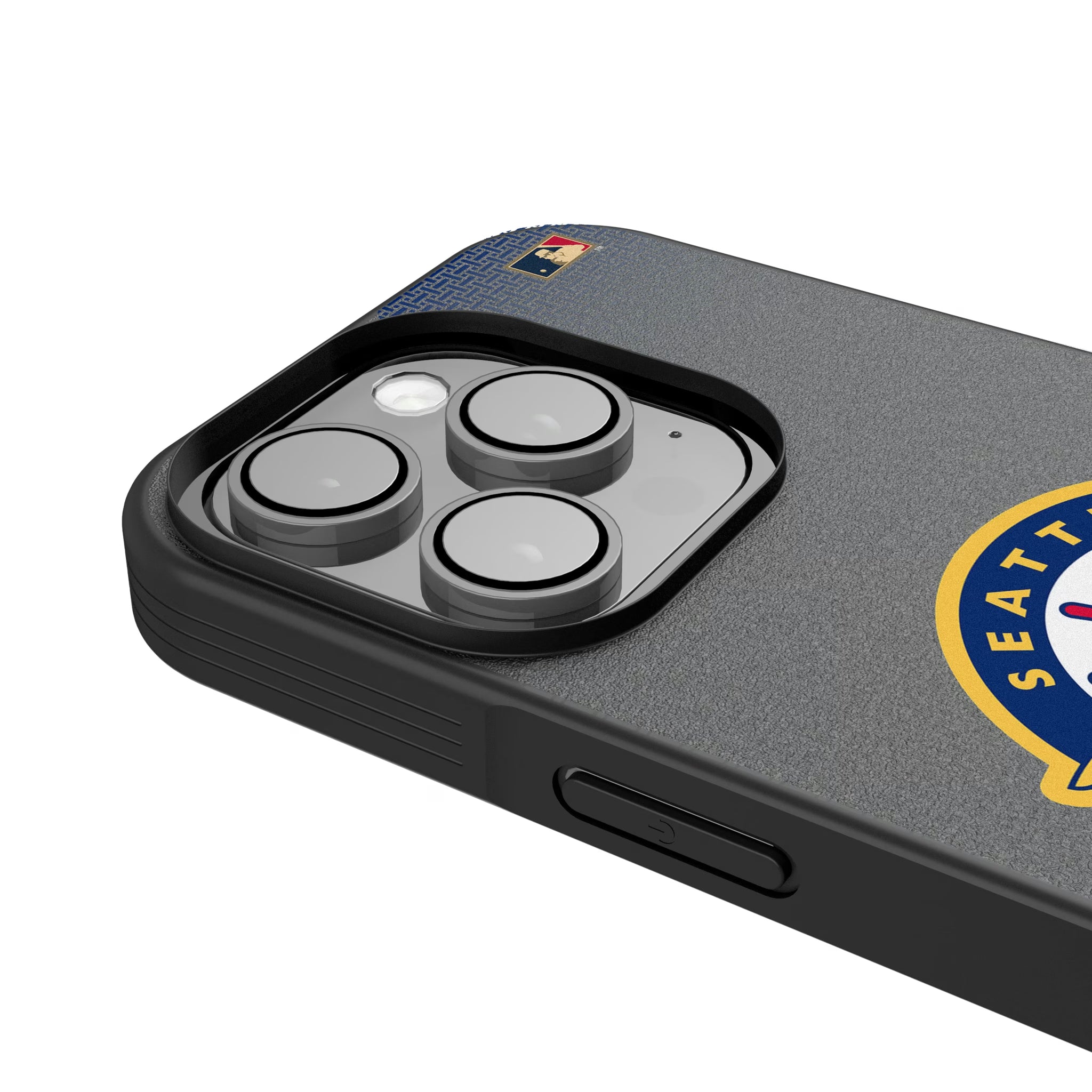 Seattle Pilots 1969 - Cooperstown Collection Linen iPhone Bump Phone Case for Apple iPhone - Detail