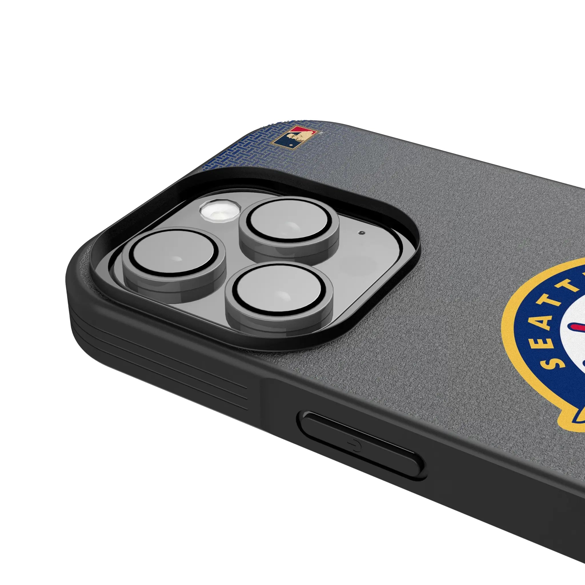 Seattle Pilots 1969 - Cooperstown Collection Linen iPhone Bump Phone Case for Apple iPhone - Detail