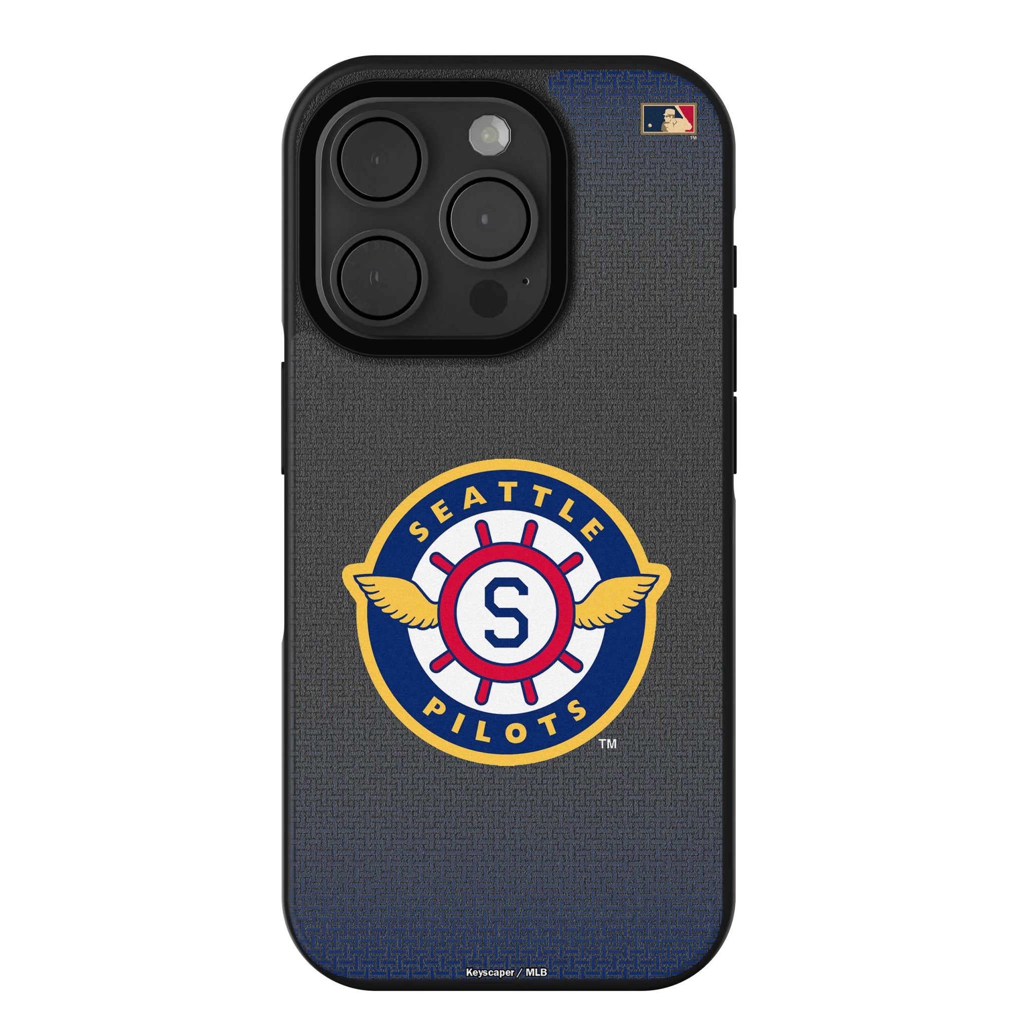 Seattle Pilots 1969 - Cooperstown Collection Linen iPhone Bump Phone Case for Apple iPhone