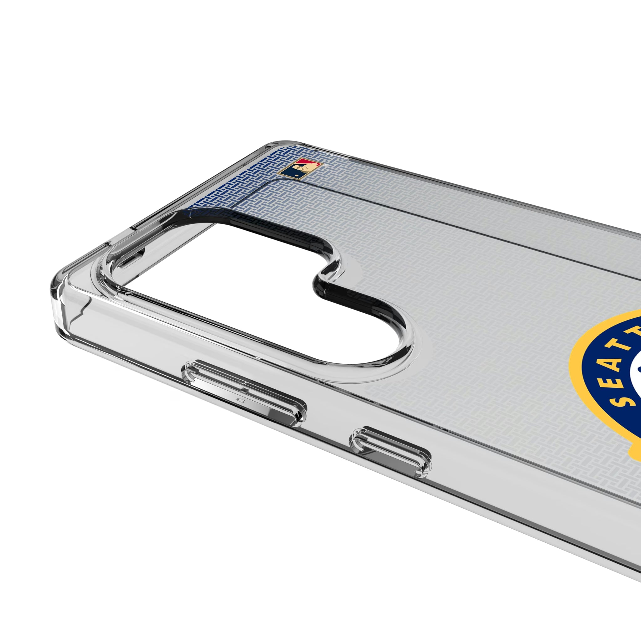 Seattle Pilots 1969 - Cooperstown Collection Linen Galaxy Clear Phone Case for Samsung Galaxy - Detail