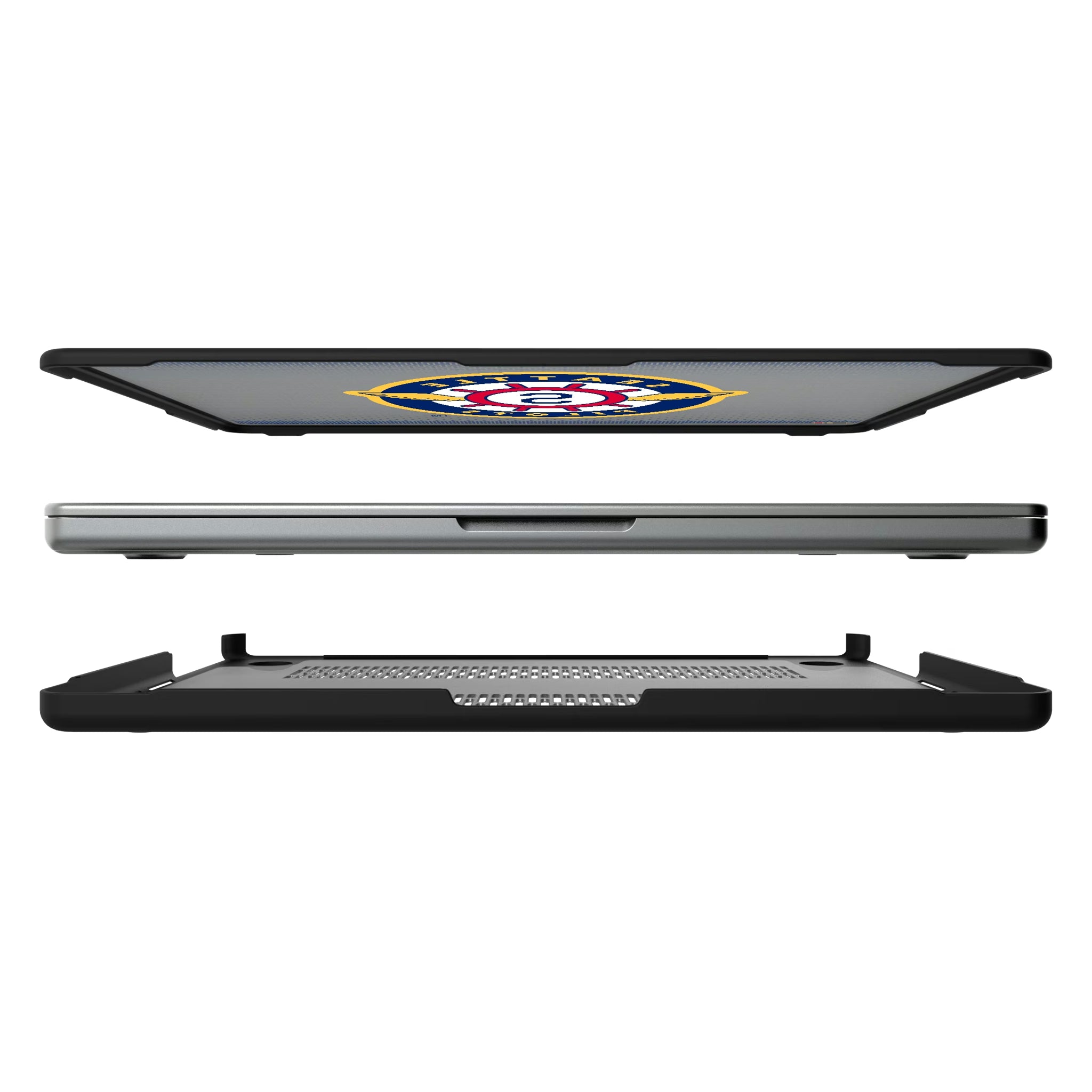 Seattle Pilots 1969 - Cooperstown Collection Linen MacBook Laptop Case for Apple MacBook#Device_MacBook Pro (14-inch, 2021) / MacBook Pro (14-inch, 2023) / MacBook Pro (14-inch, 2024)