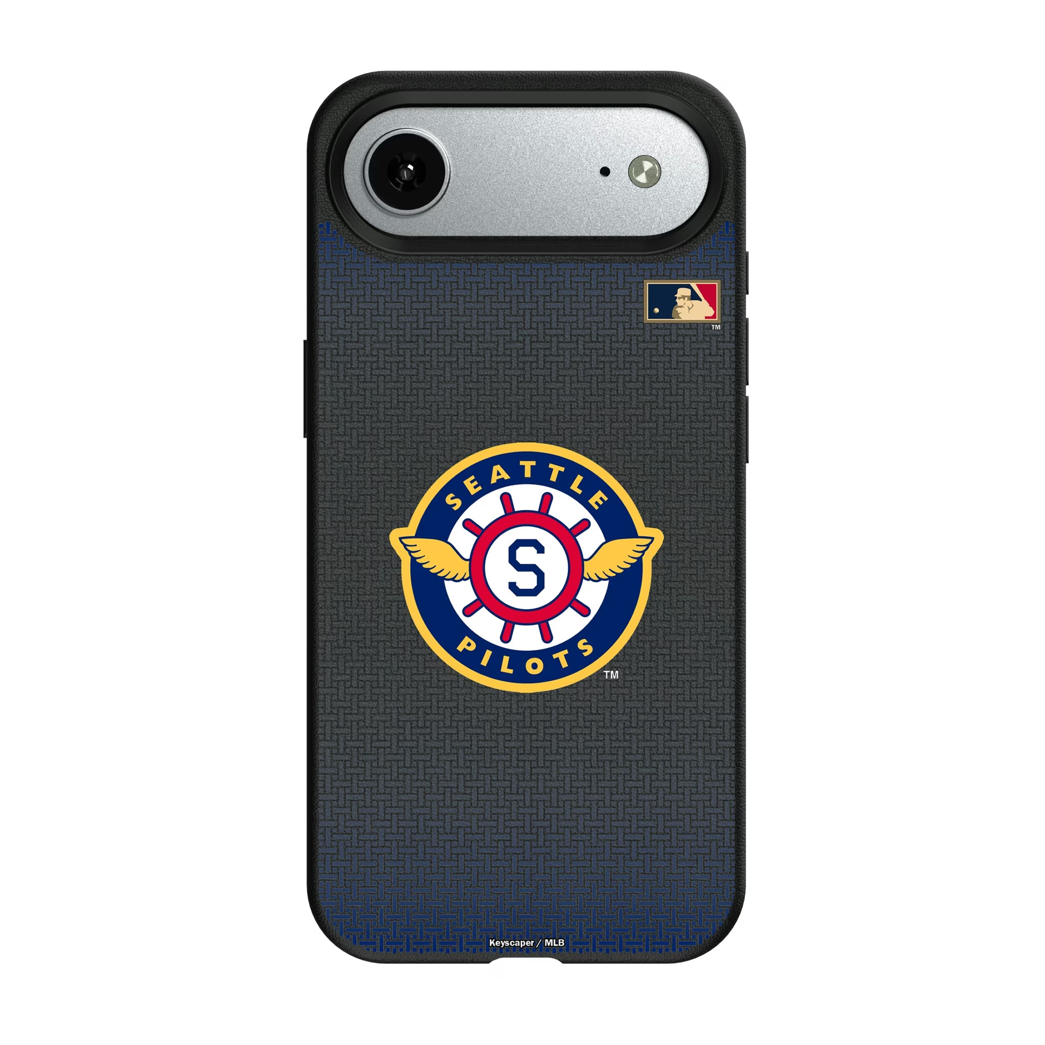 Seattle Pilots 1969 - Cooperstown Collection Linen iPhone MagSafe Compatible Phone Case for Apple iPhone#Device_iPhone Air