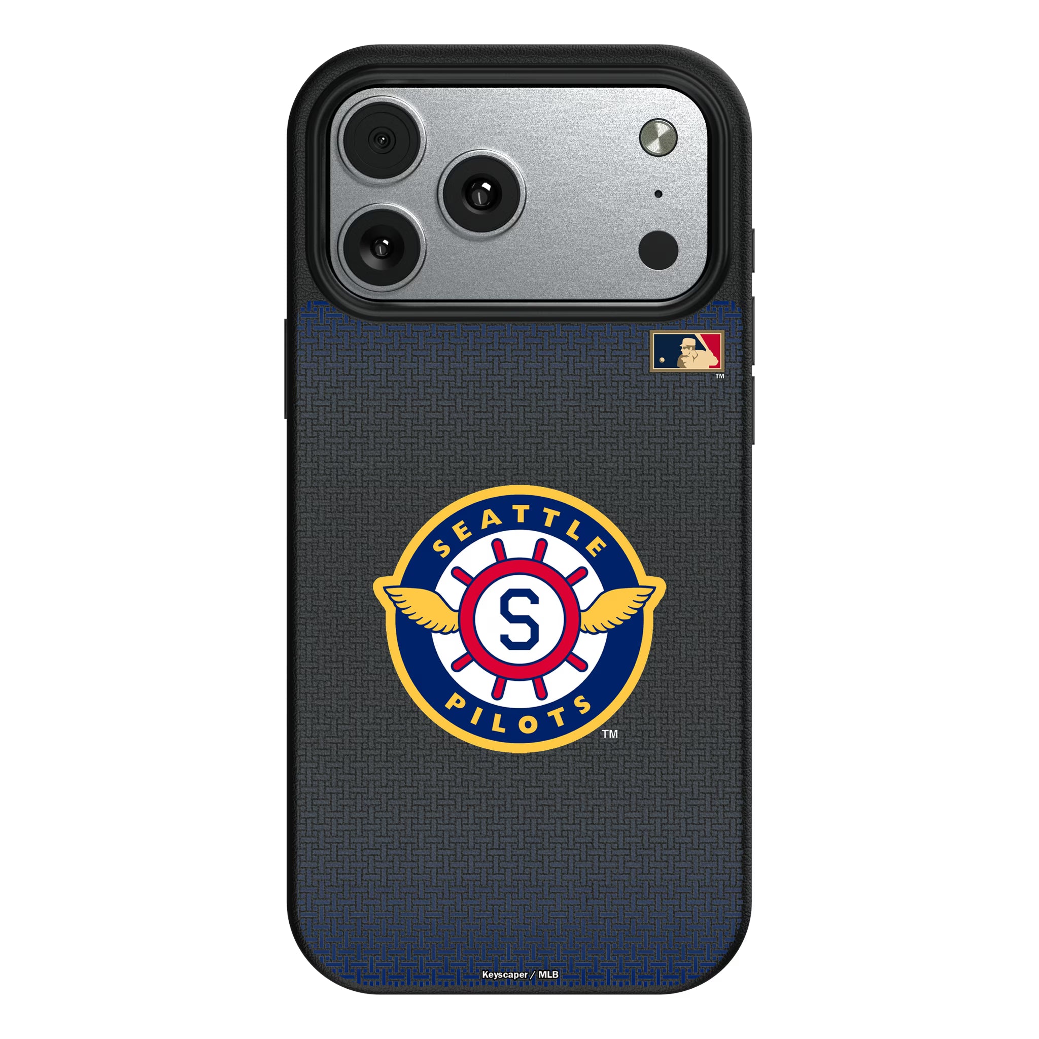 Seattle Pilots 1969 - Cooperstown Collection Linen iPhone MagSafe Compatible Phone Case for Apple iPhone#Device_iPhone 17 Pro Max