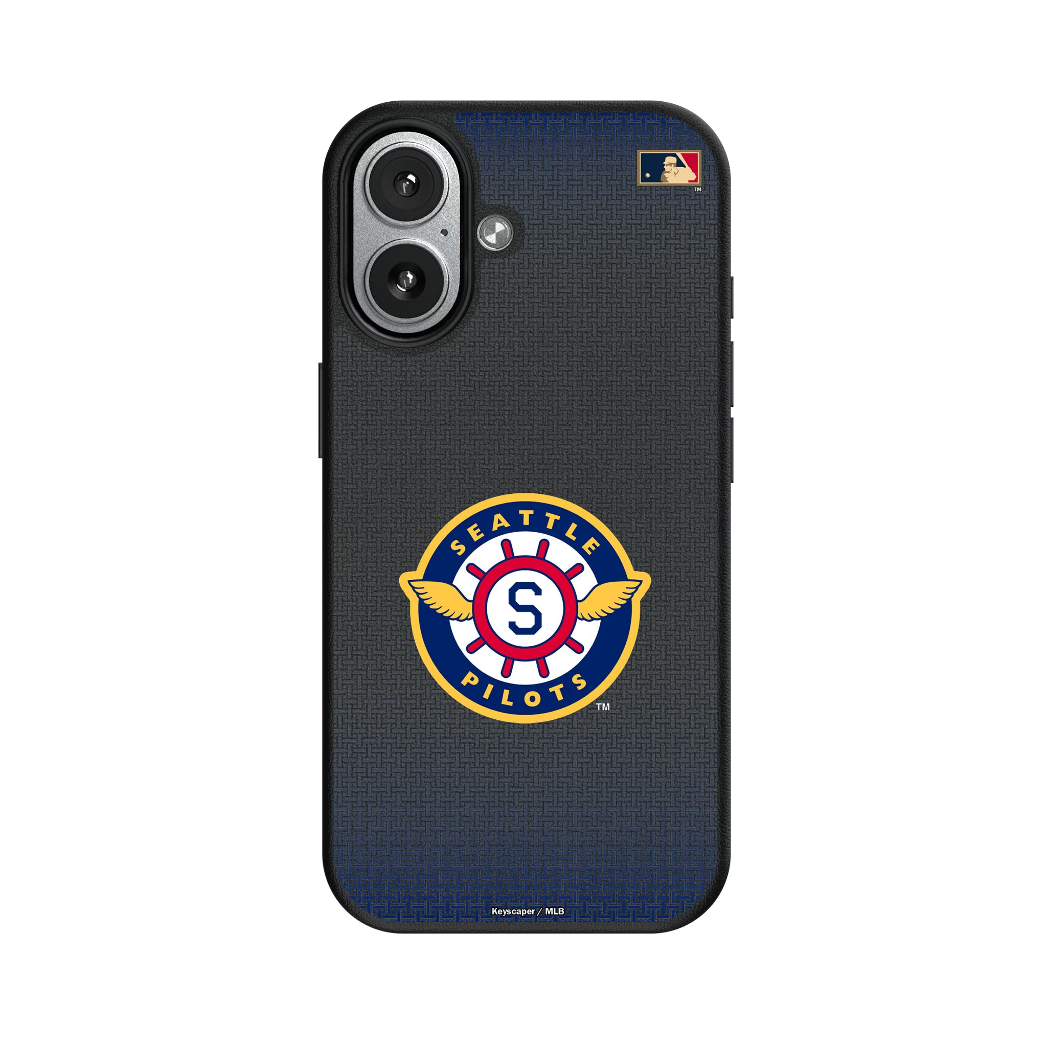 Seattle Pilots 1969 - Cooperstown Collection Linen iPhone MagSafe Compatible Phone Case for Apple iPhone#Device_iPhone 17