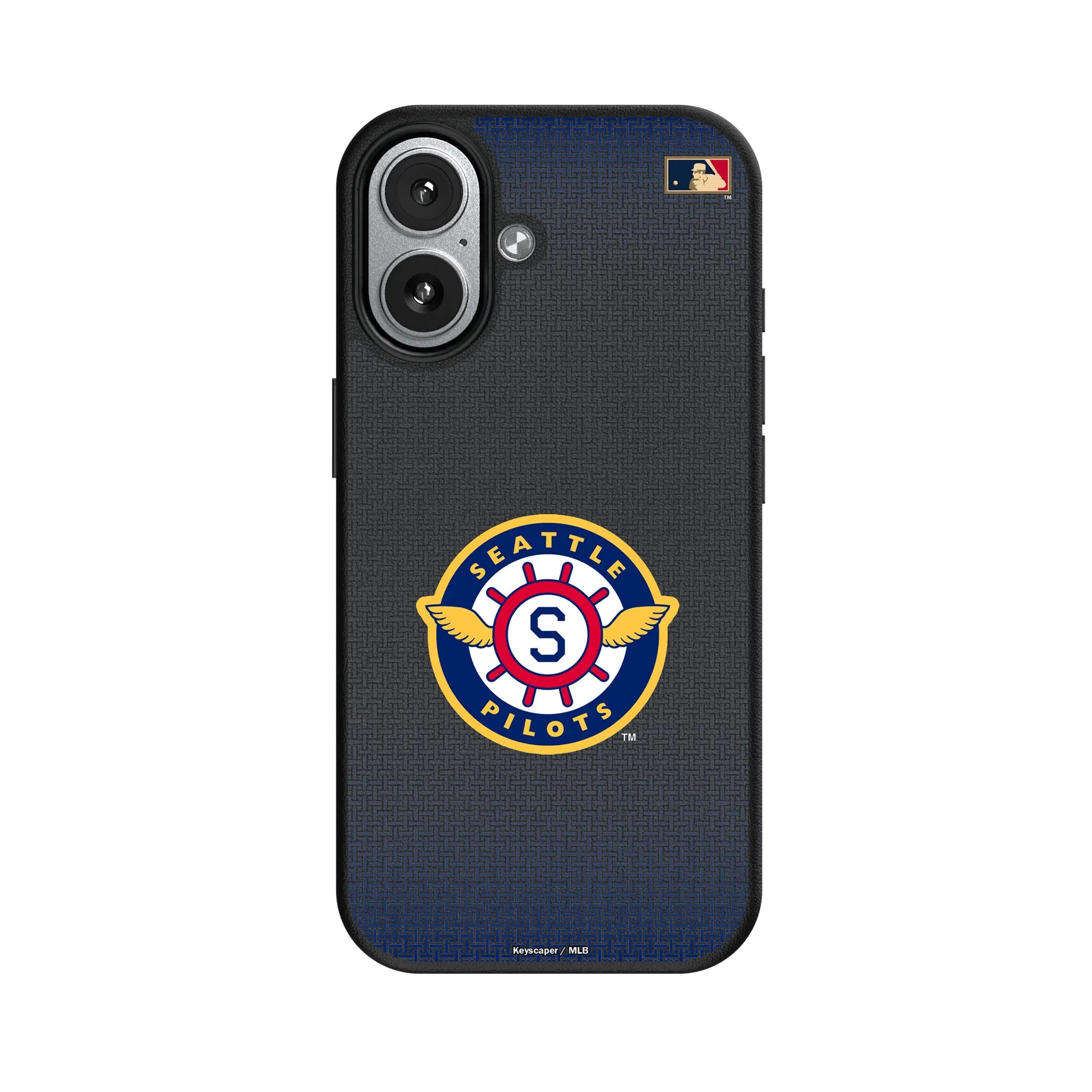 Seattle Pilots 1969 - Cooperstown Collection Linen iPhone MagSafe Compatible Phone Case for Apple iPhone#Device_iPhone 17