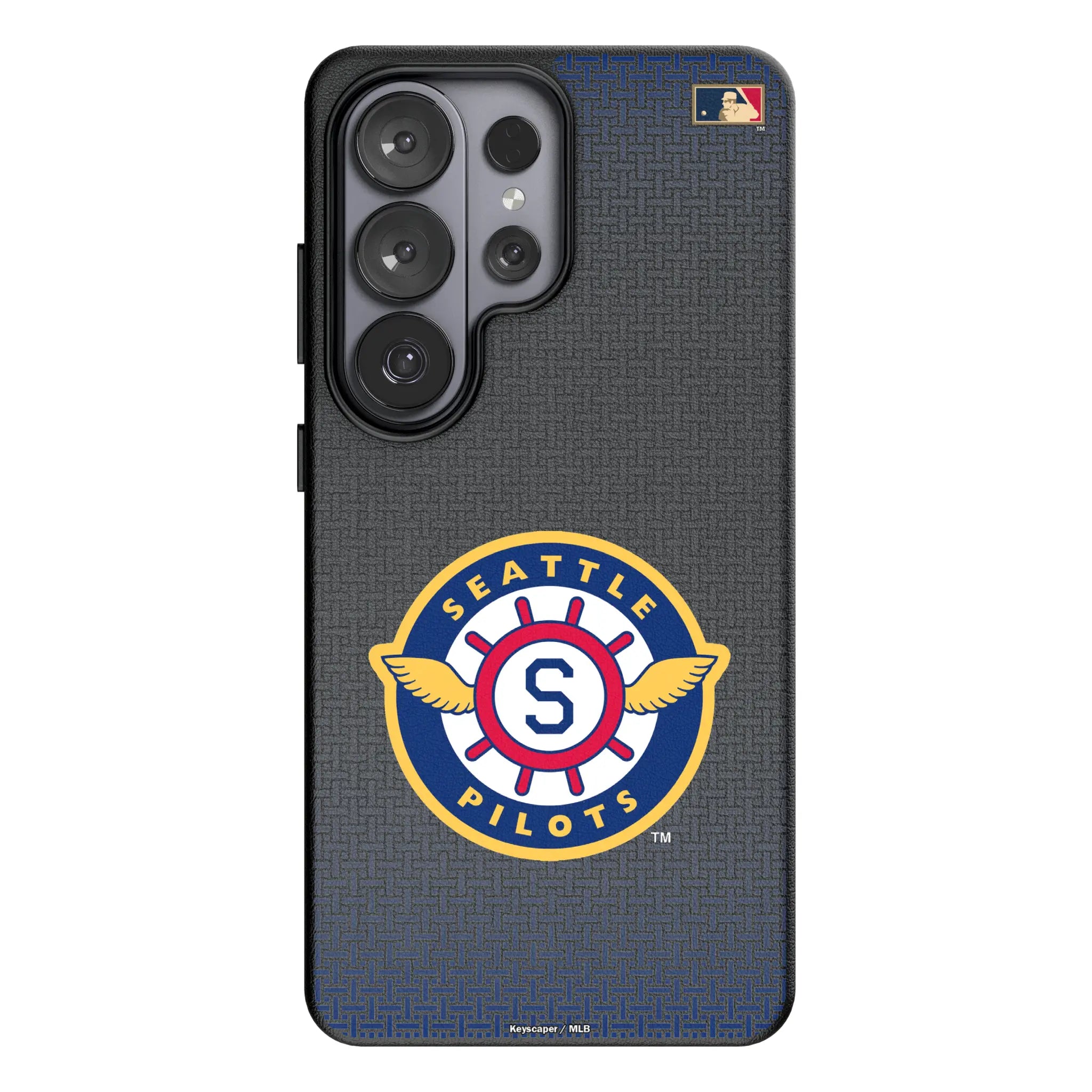 Seattle Pilots 1969 - Cooperstown Collection Linen Galaxy MagSafe Compatible Phone Case for Samsung Galaxy#Device_Galaxy S26 Ultra