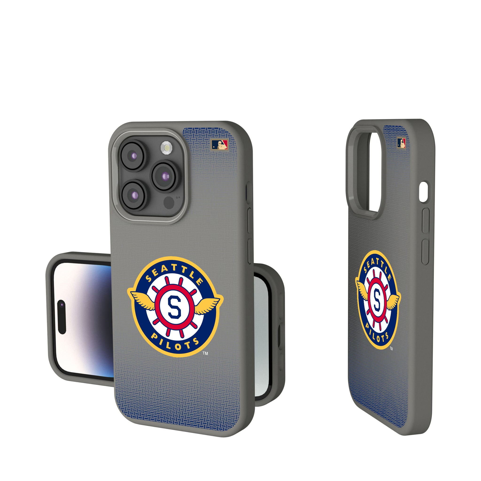 Seattle Pilots 1969 - Cooperstown Collection Linen iPhone Soft Touch Phone Case for Apple iPhone