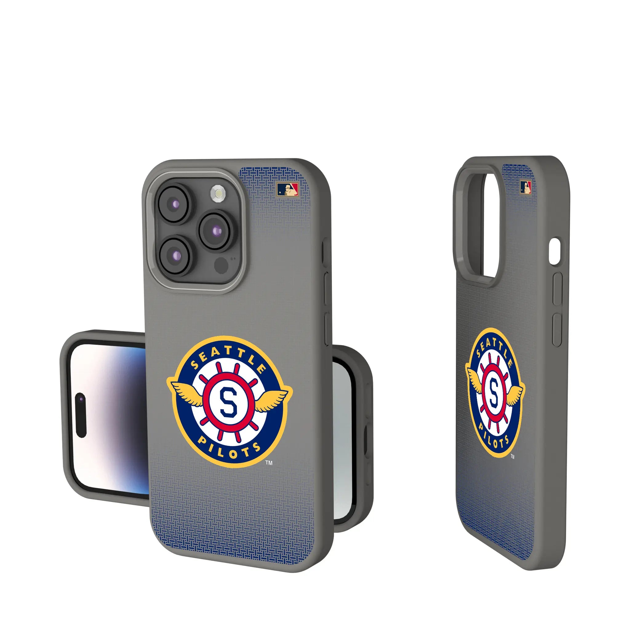 Seattle Pilots 1969 - Cooperstown Collection Linen iPhone Soft Touch Phone Case for Apple iPhone