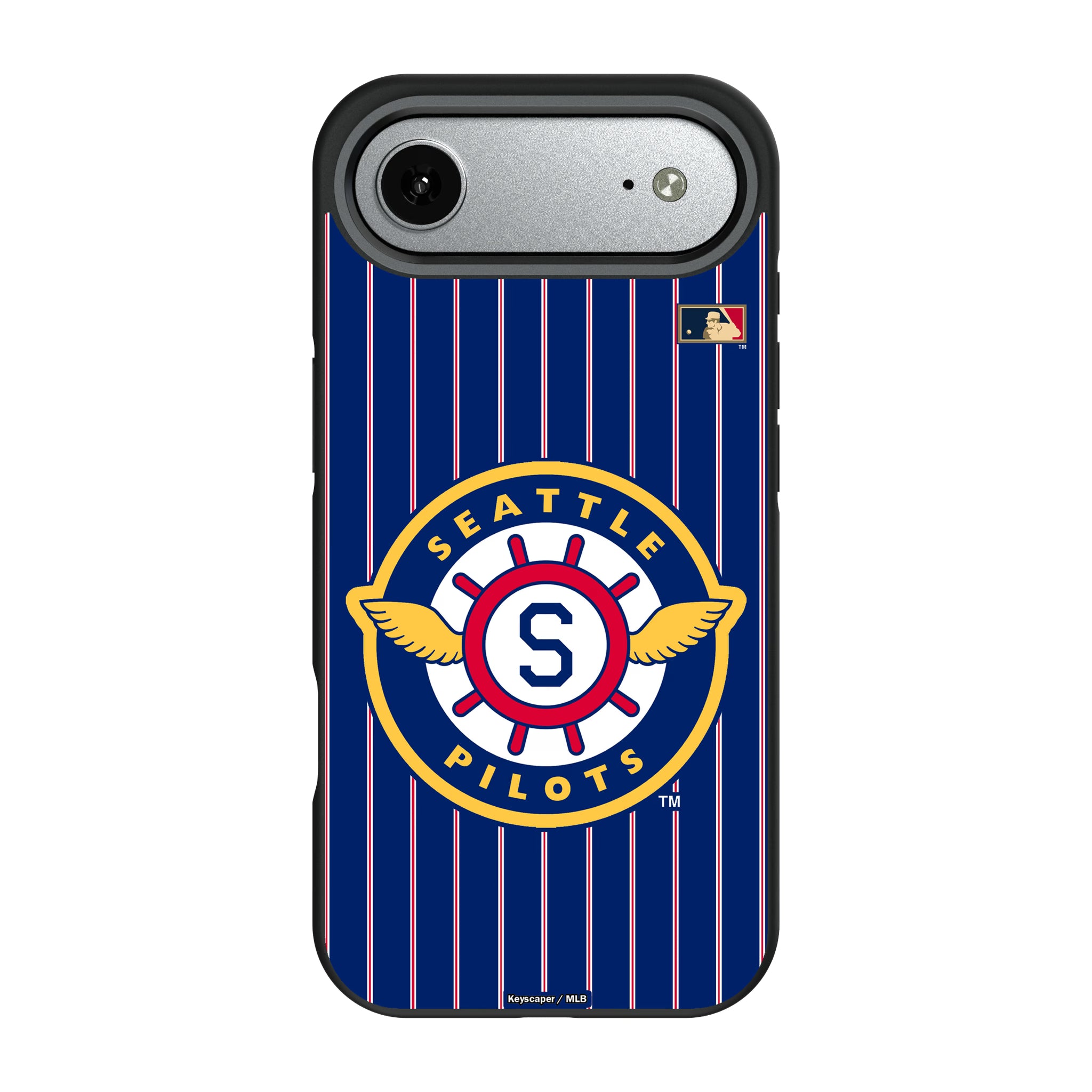 Seattle Pilots 1969 - Cooperstown Collection Pinstripe iPhone Bump Phone Case for Apple iPhone#Device_iPhone Air
