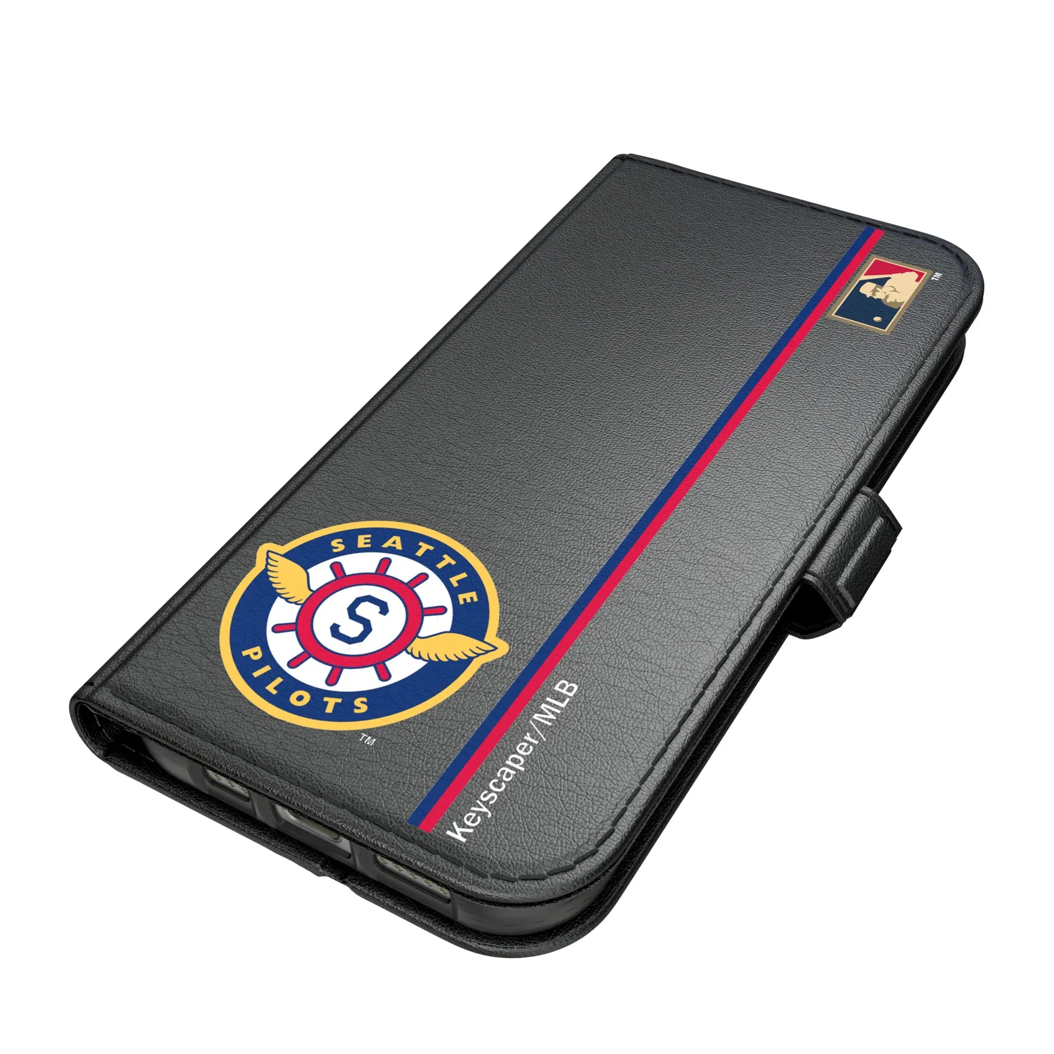 Seattle Pilots 1969 - Cooperstown Collection Sidebar iPhone Folio Phone Case for Apple iPhone#Device_iPhone 17