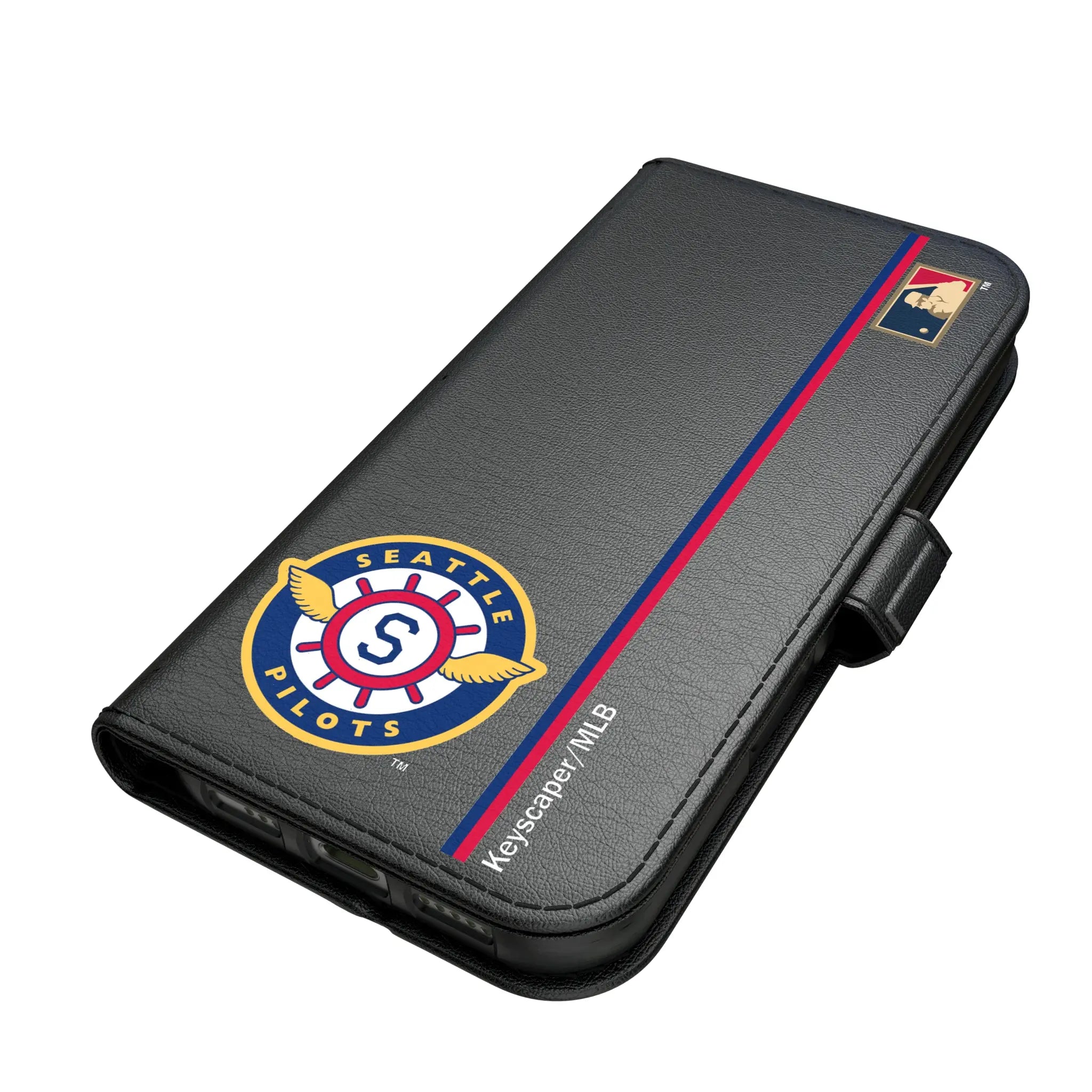 Seattle Pilots 1969 - Cooperstown Collection Sidebar iPhone Folio Phone Case for Apple iPhone#Device_iPhone 17 Pro