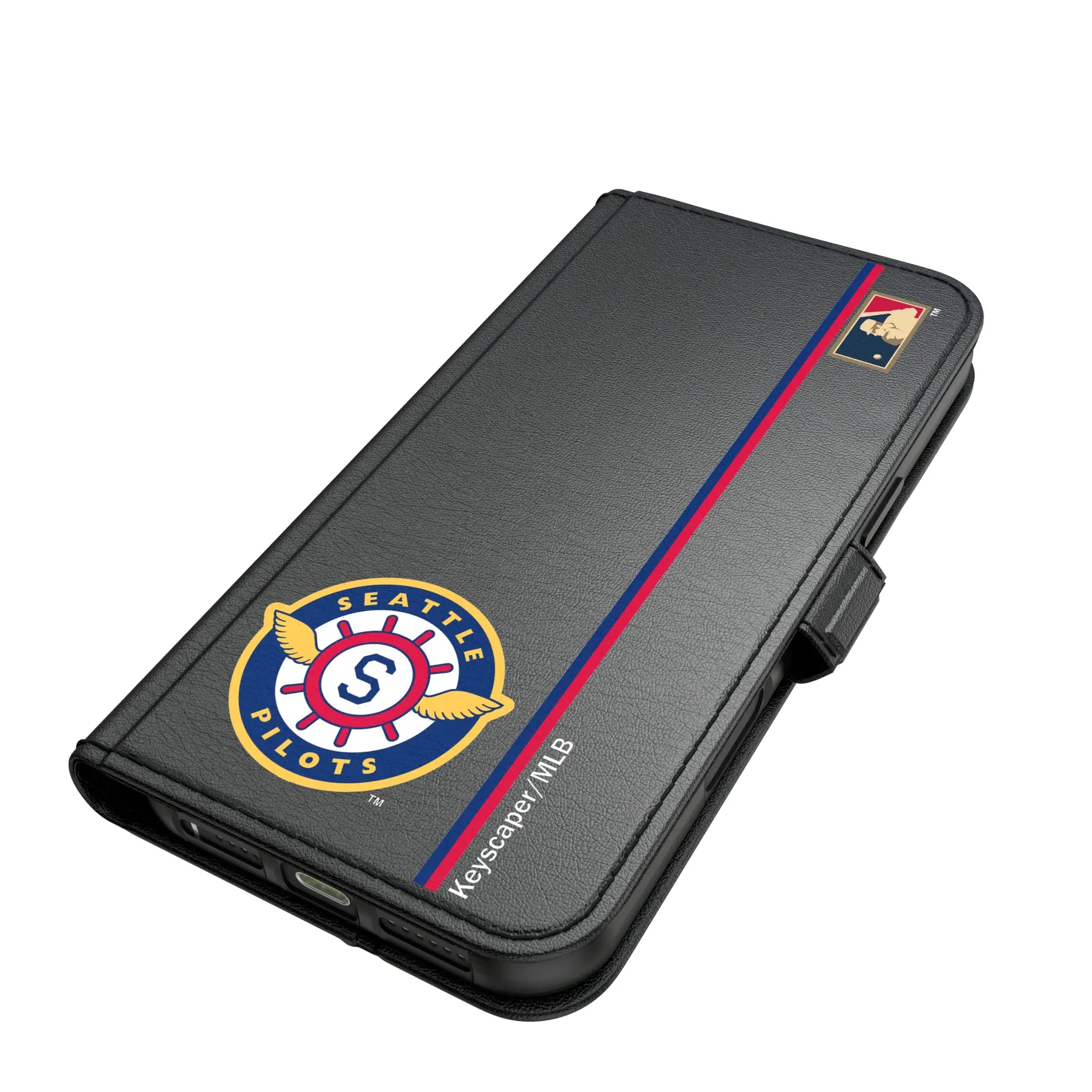 Seattle Pilots 1969 - Cooperstown Collection Sidebar iPhone Folio Phone Case for Apple iPhone#Device_iPhone 17 Pro Max