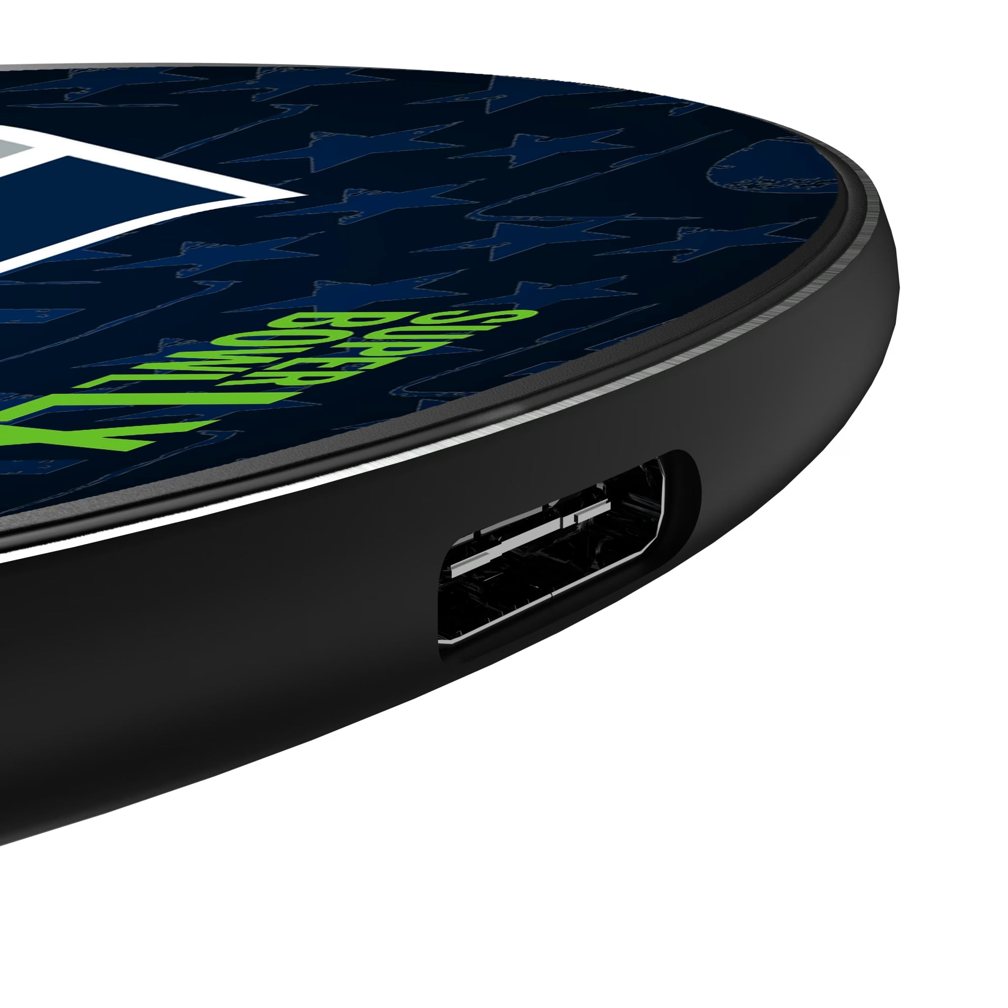 Seattle Seahawks 2026 Super Bowl 15-Watt Wireless Charger - Detail