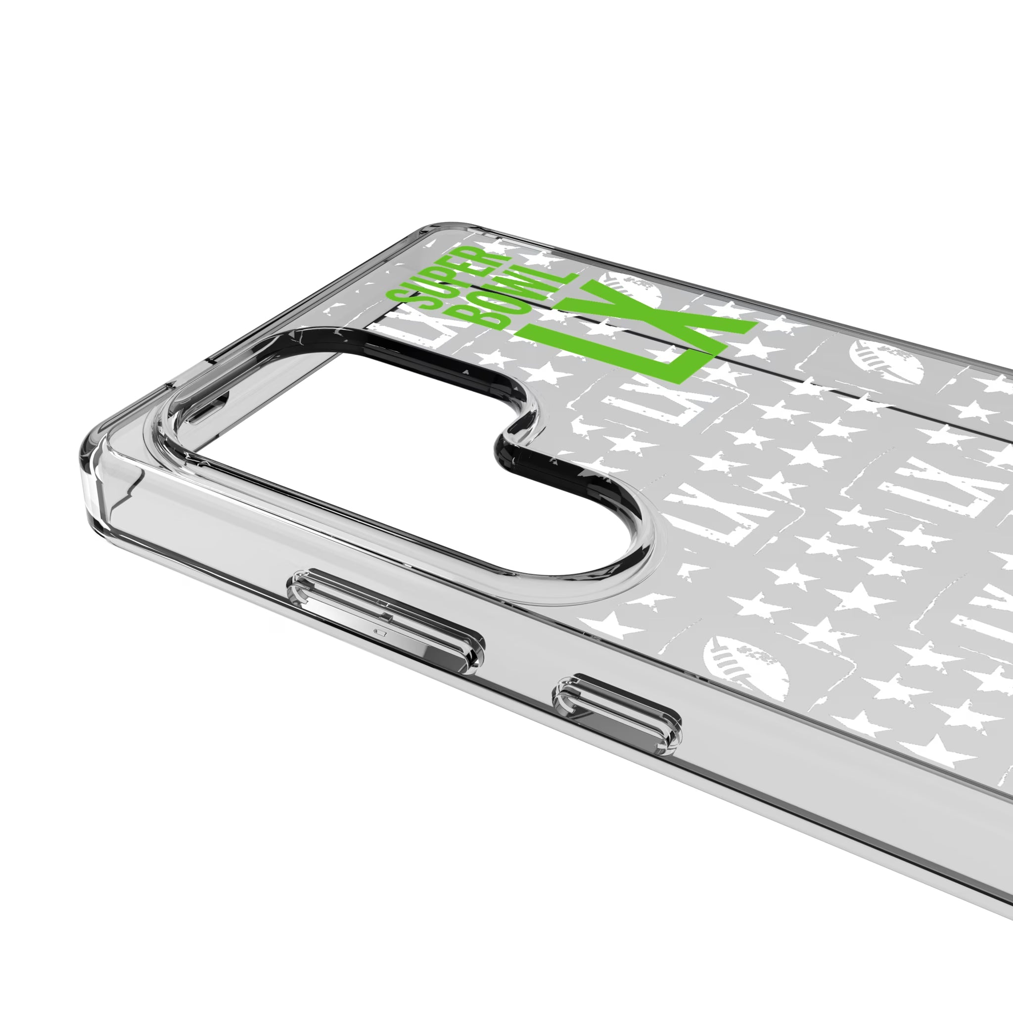 Seattle Seahawks 2026 Super Bowl Galaxy Clear Phone Case for Samsung Galaxy - Detail