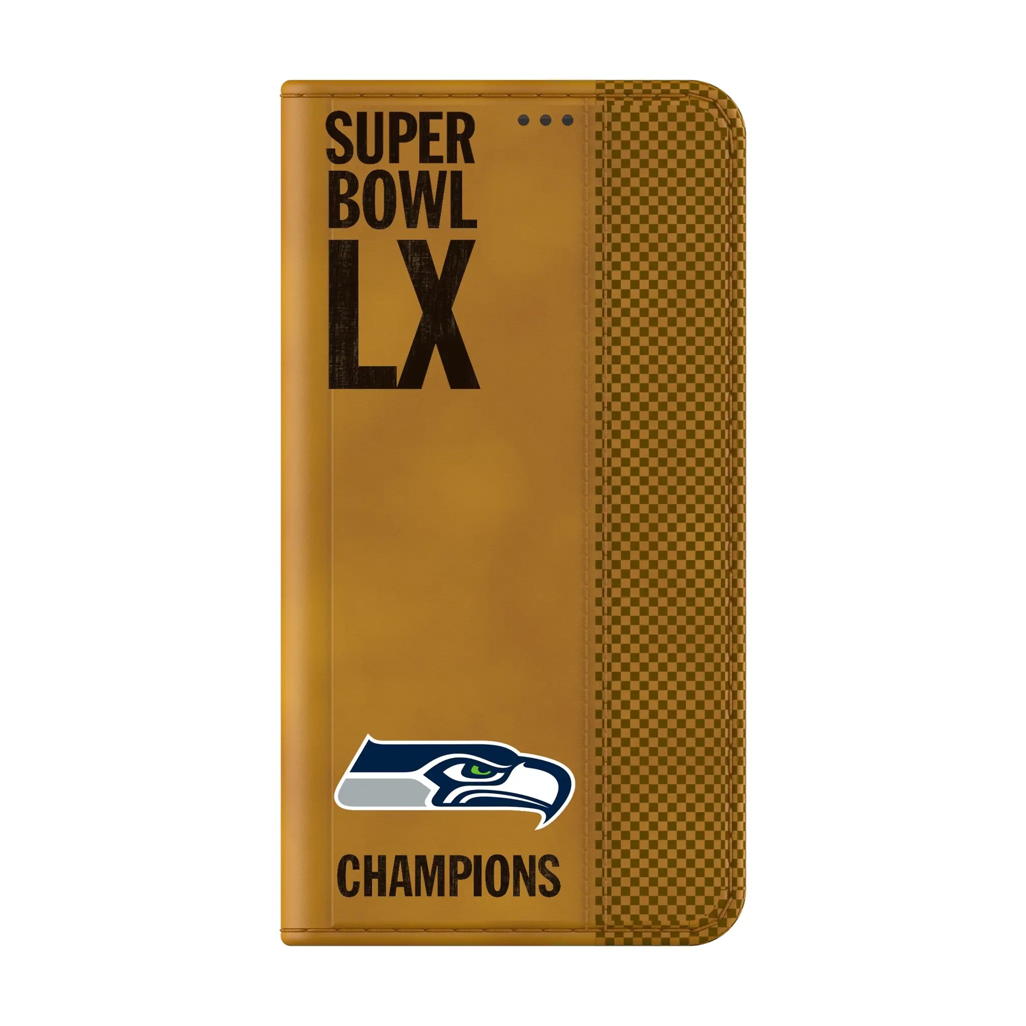 Seattle Seahawks 2026 Super Bowl Galaxy Folio Phone Case for Samsung Galaxy