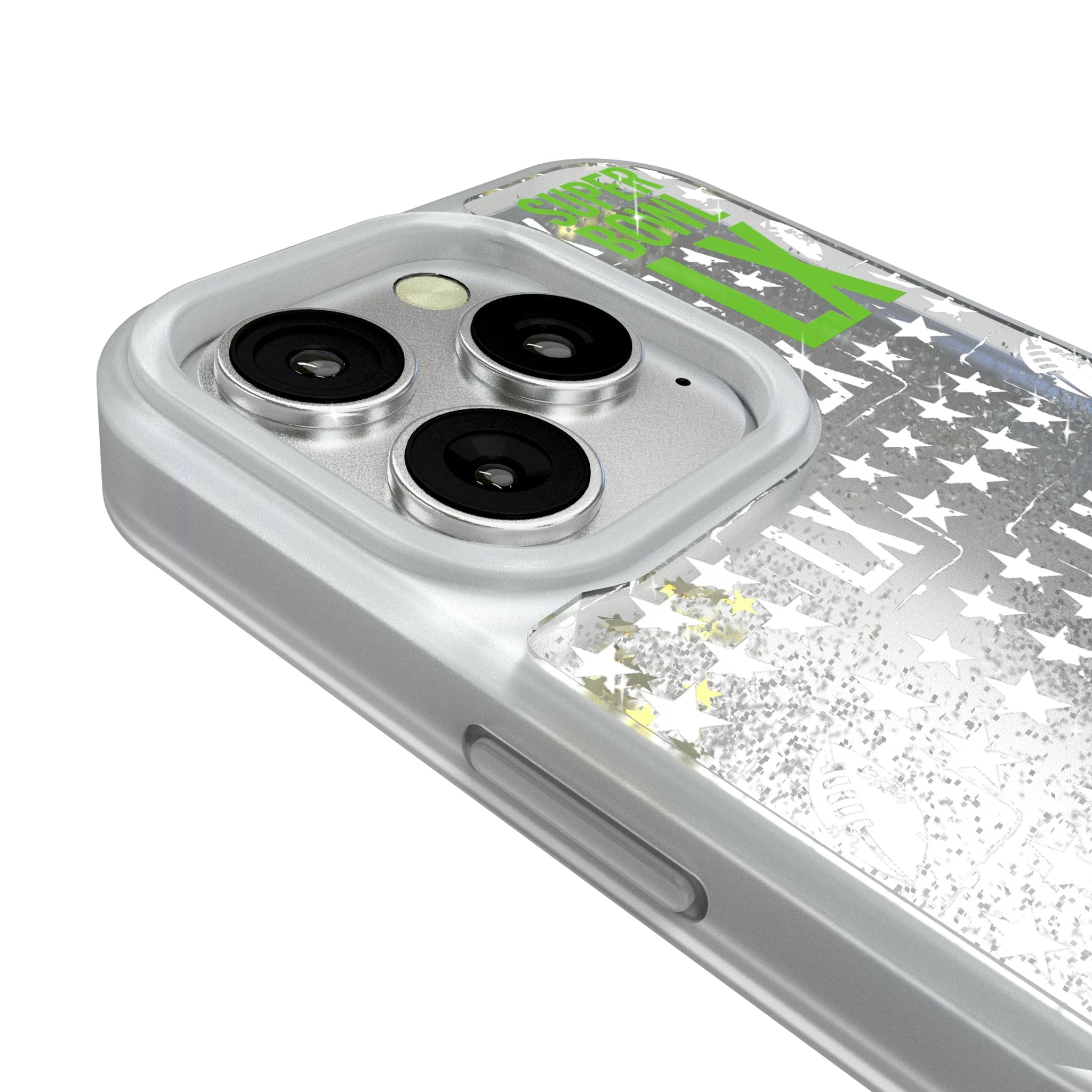 Seattle Seahawks 2026 Super Bowl iPhone Glitter Phone Case for Apple iPhone - Detail#Device_iPhone 16 Pro