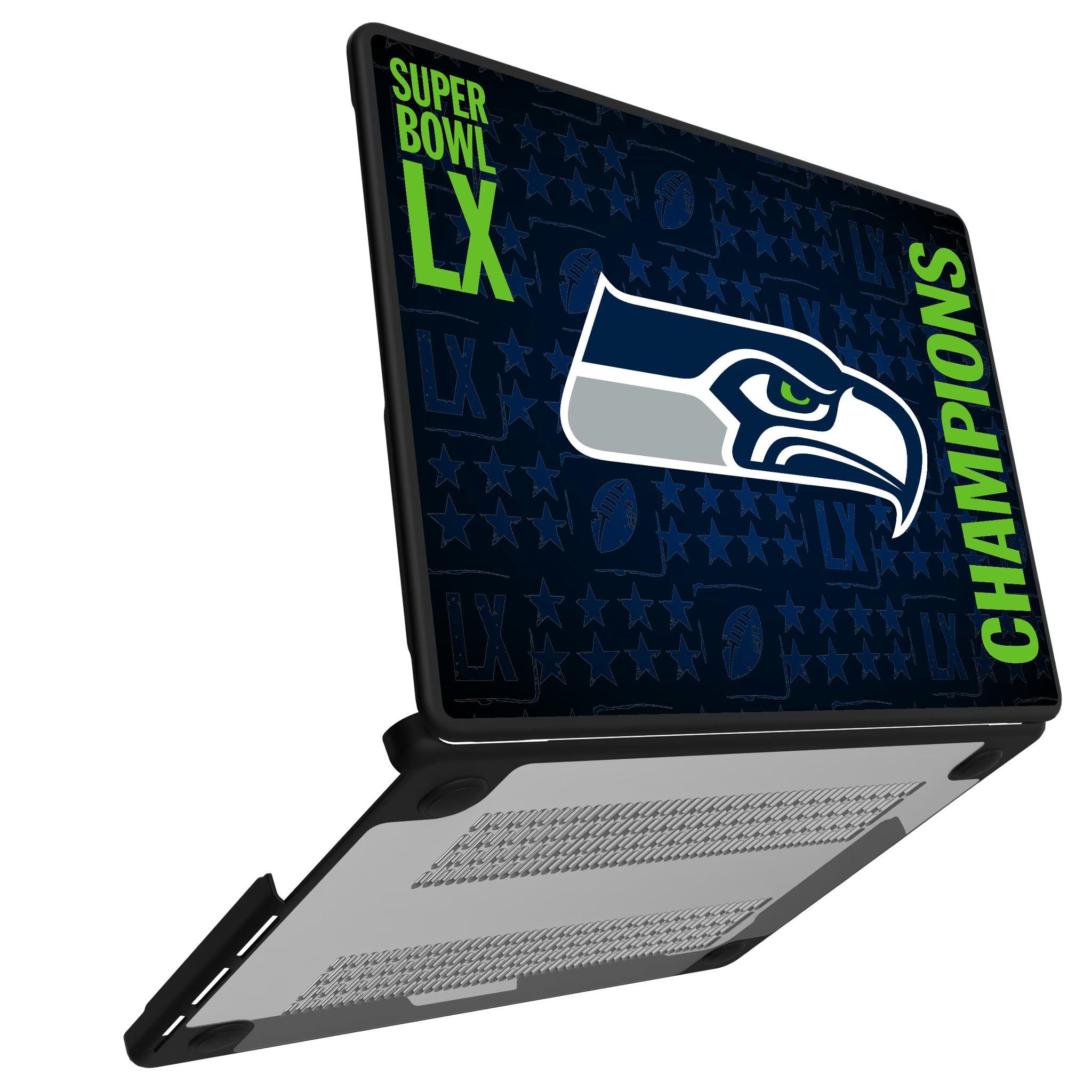 Seattle Seahawks 2026 Super Bowl MacBook Laptop Case for Apple MacBook#Device_MacBook Pro (14-inch, 2021) / MacBook Pro (14-inch, 2023) / MacBook Pro (14-inch, 2024)