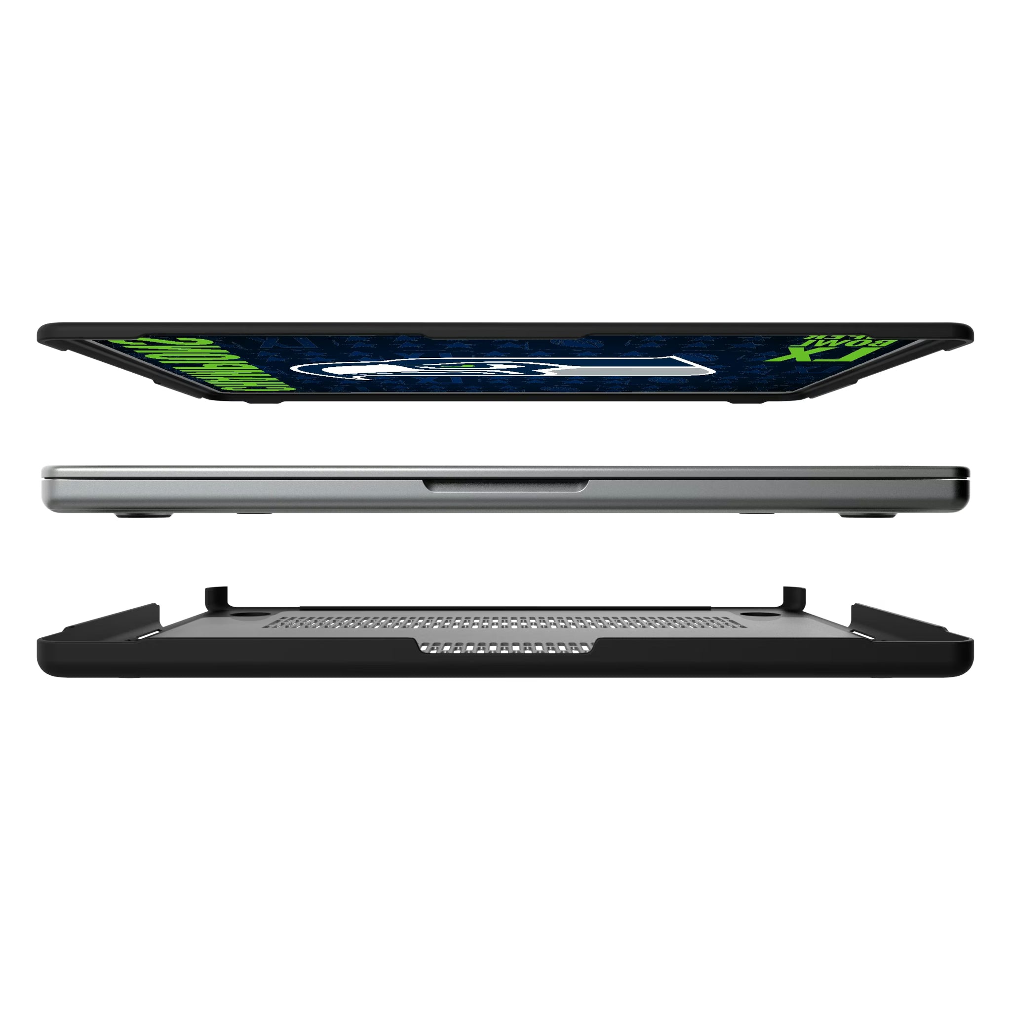 Seattle Seahawks 2026 Super Bowl MacBook Laptop Case for Apple MacBook#Device_MacBook Pro (14-inch, 2021) / MacBook Pro (14-inch, 2023) / MacBook Pro (14-inch, 2024)