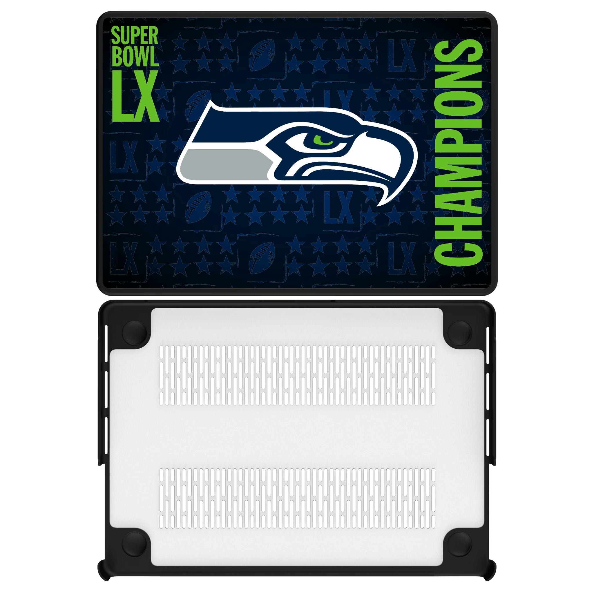 Seattle Seahawks 2026 Super Bowl MacBook Laptop Case for Apple MacBook#Device_MacBook Pro (14-inch, 2021) / MacBook Pro (14-inch, 2023) / MacBook Pro (14-inch, 2024)