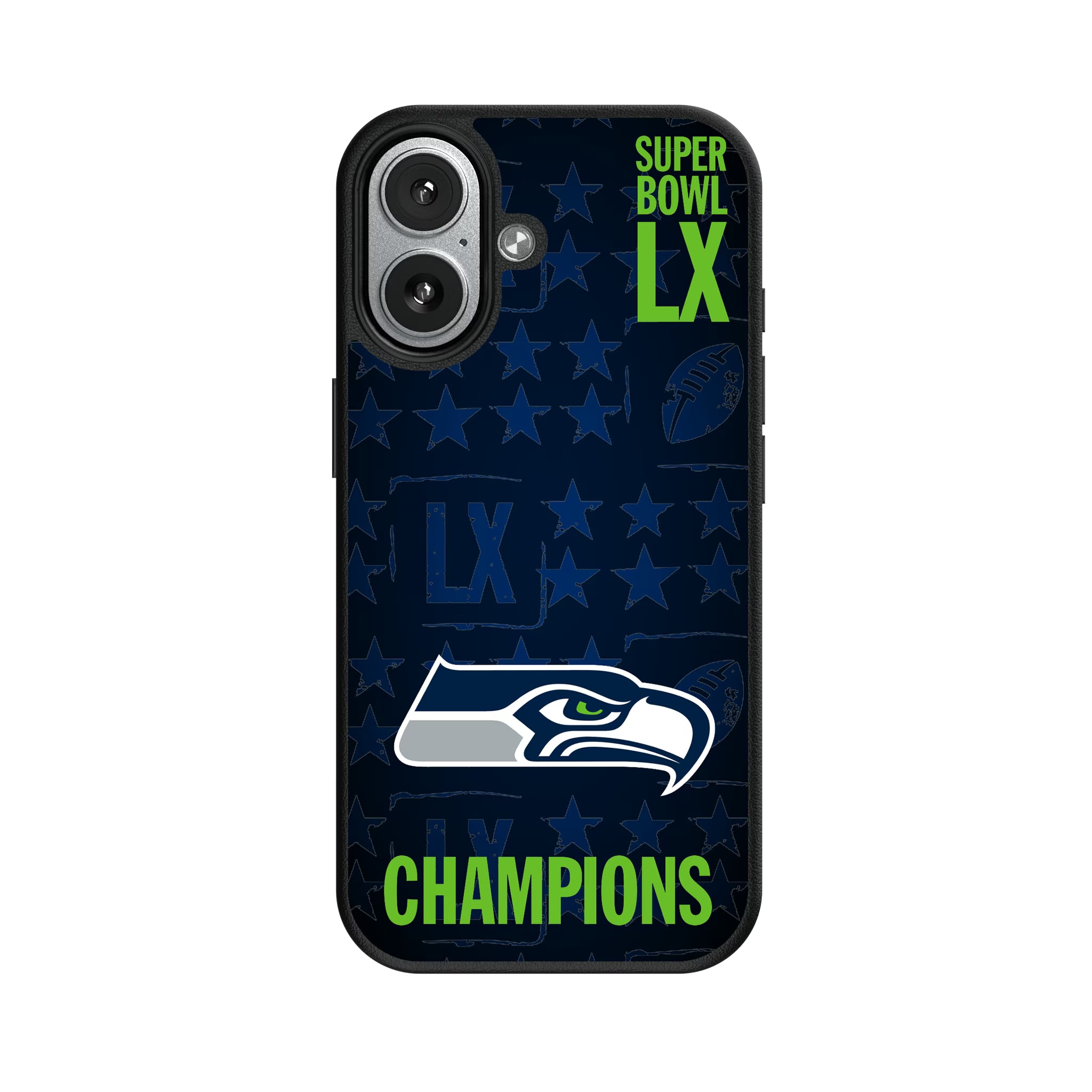 Seattle Seahawks 2026 Super Bowl iPhone MagSafe Compatible Phone Case for Apple iPhone#Device_iPhone 17
