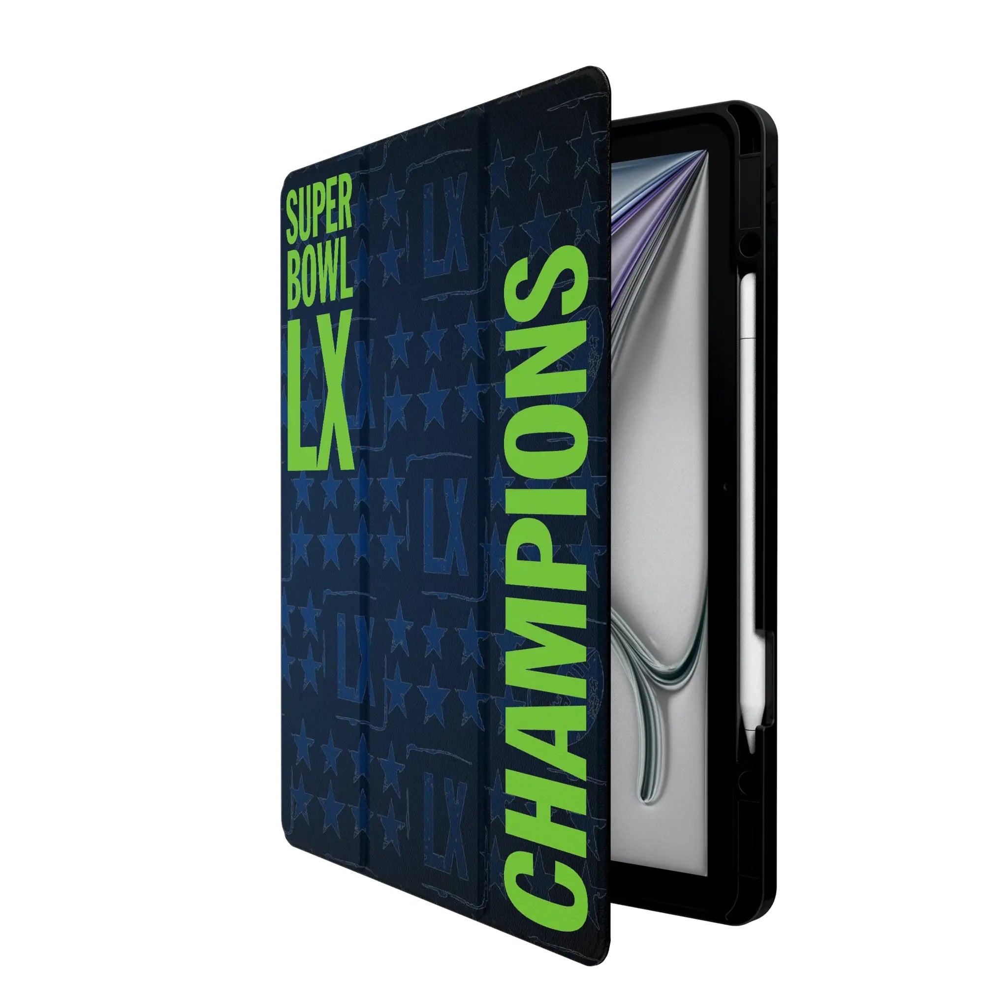 Seattle Seahawks 2026 Super Bowl iPad Tablet Case for Apple iPad