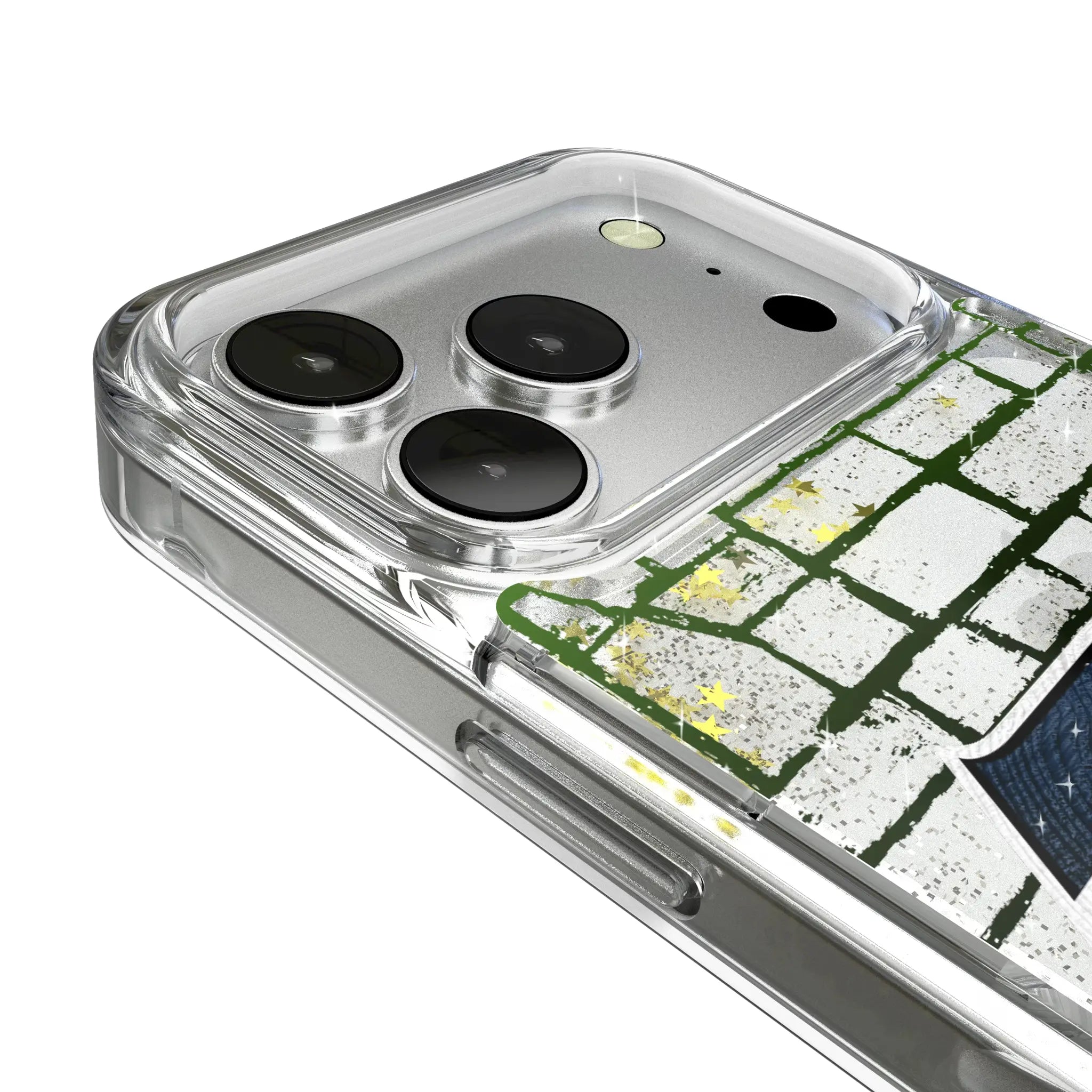 Seattle Seahawks Brick iPhone Glitter Phone Case for Apple iPhone - Detail