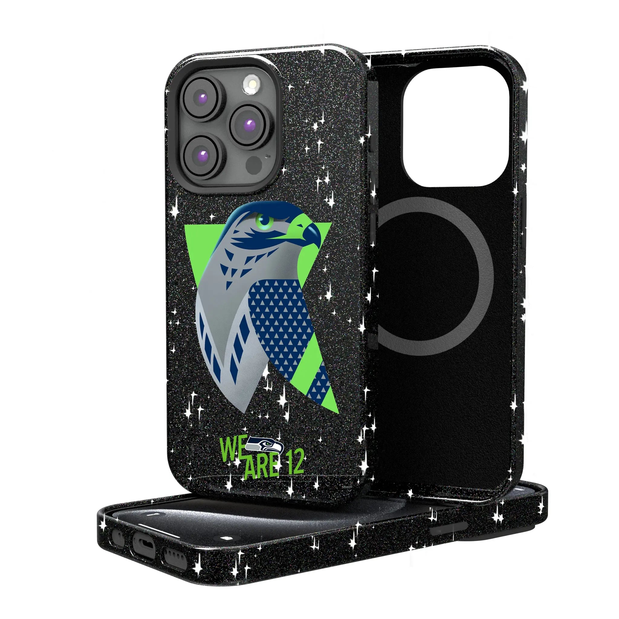 Seattle Seahawks Deco iPhone Bling Phone Case for Apple iPhone