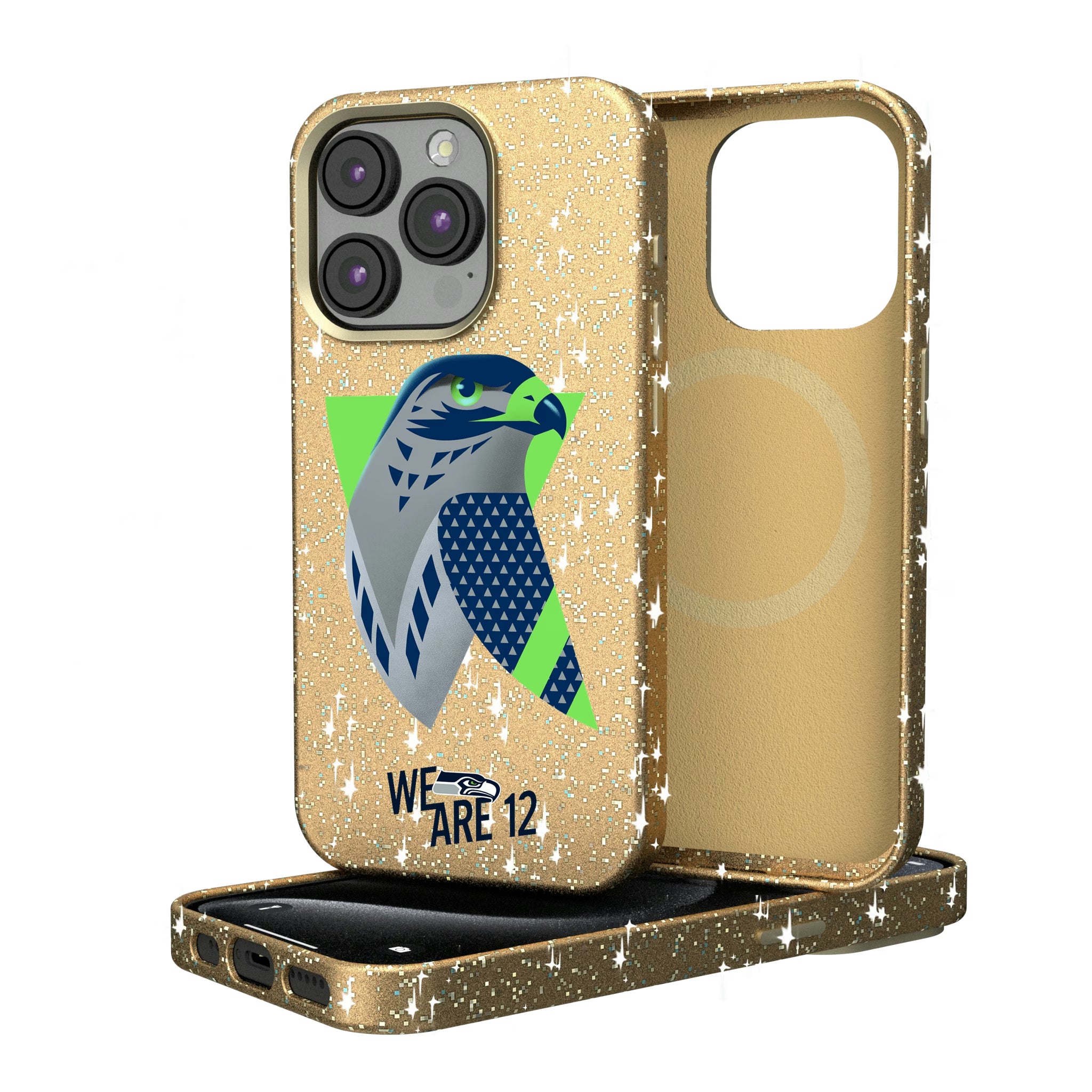 Seattle Seahawks Deco iPhone Bling Phone Case for Apple iPhone