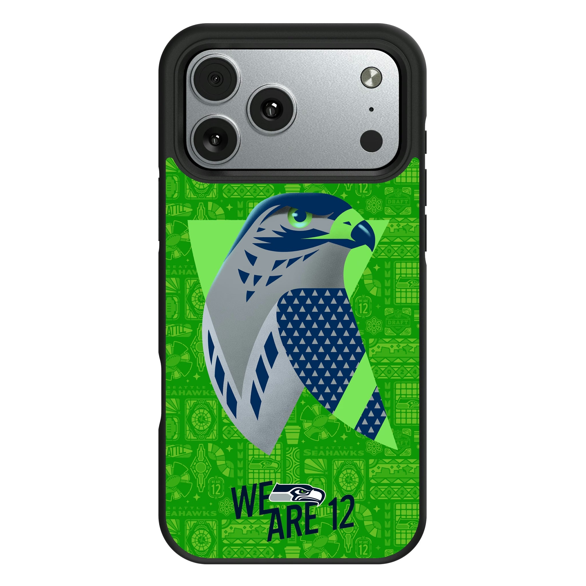 Seattle Seahawks Deco iPhone Bump Phone Case for Apple iPhone#Device_iPhone 17 Pro Max