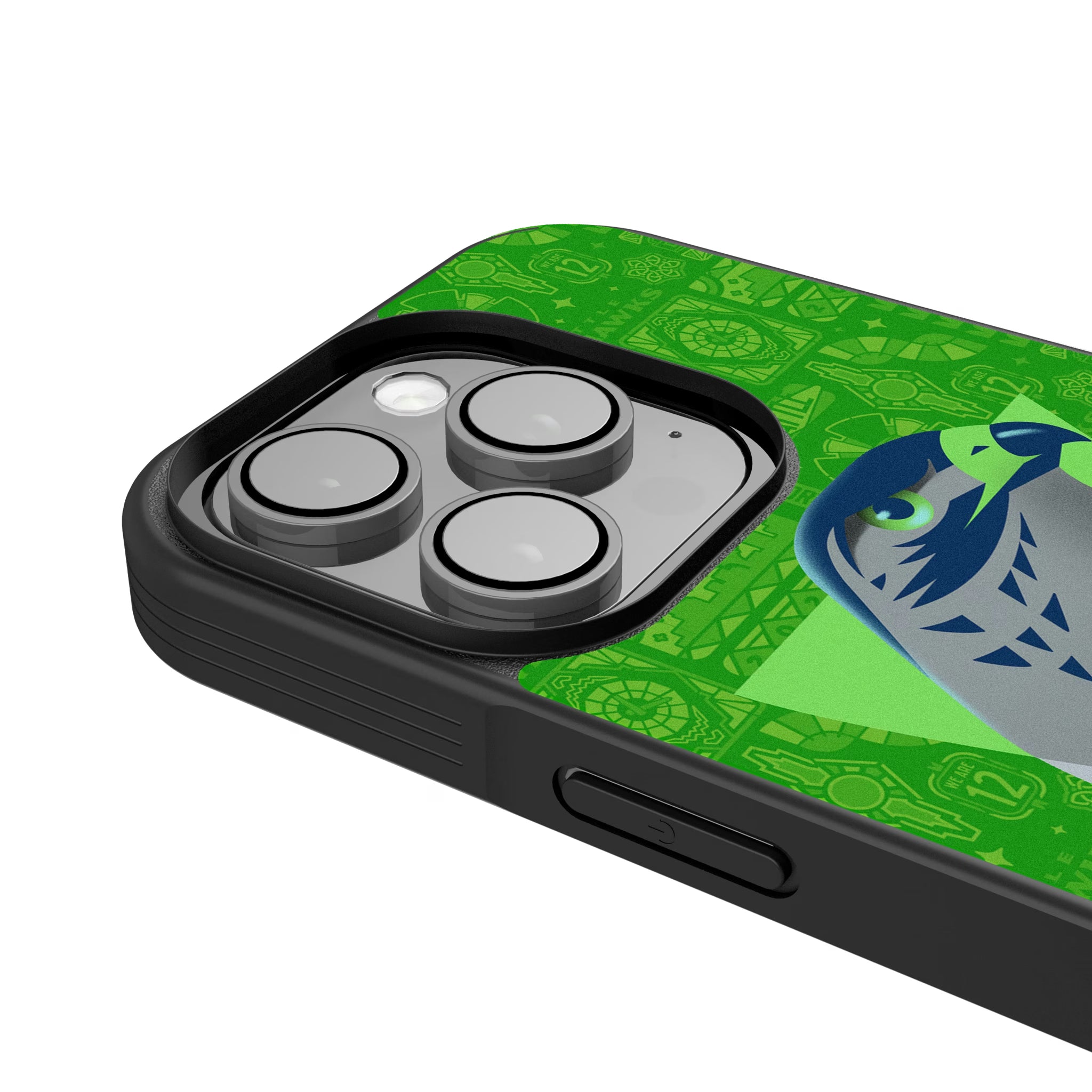 Seattle Seahawks Deco iPhone Bump Phone Case for Apple iPhone - Detail