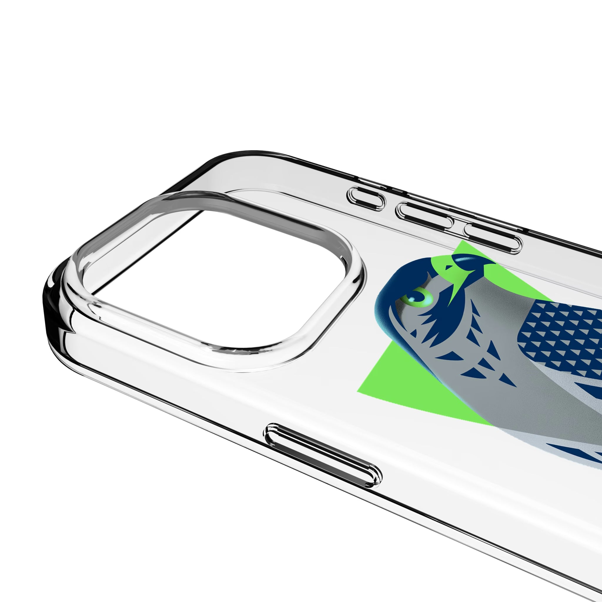 Seattle Seahawks Deco iPhone Clear Phone Case for Apple iPhone - Detail